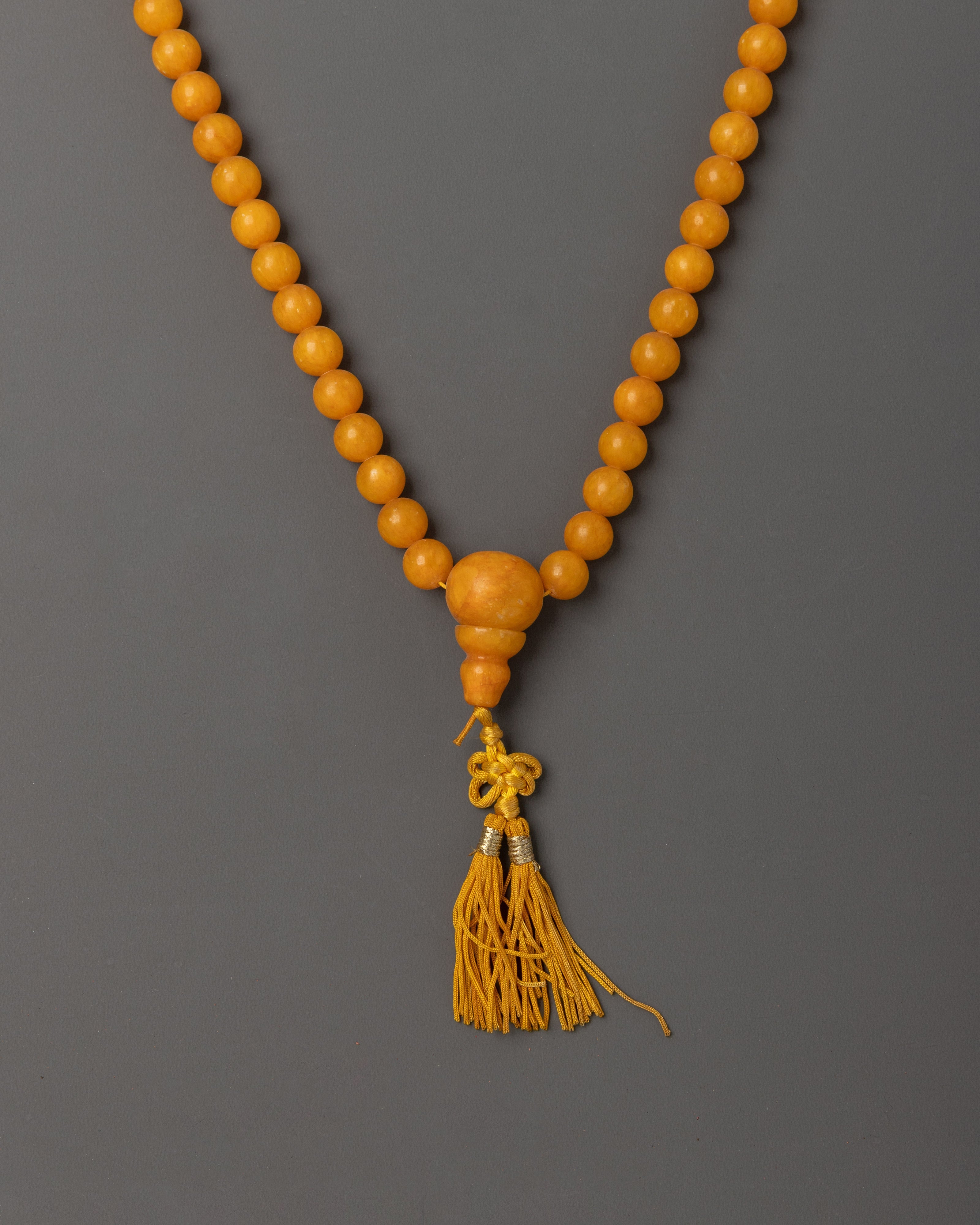 Handcrafted Lotus Seed Mala Beads | Symbol of Spiritual Growth and Purity