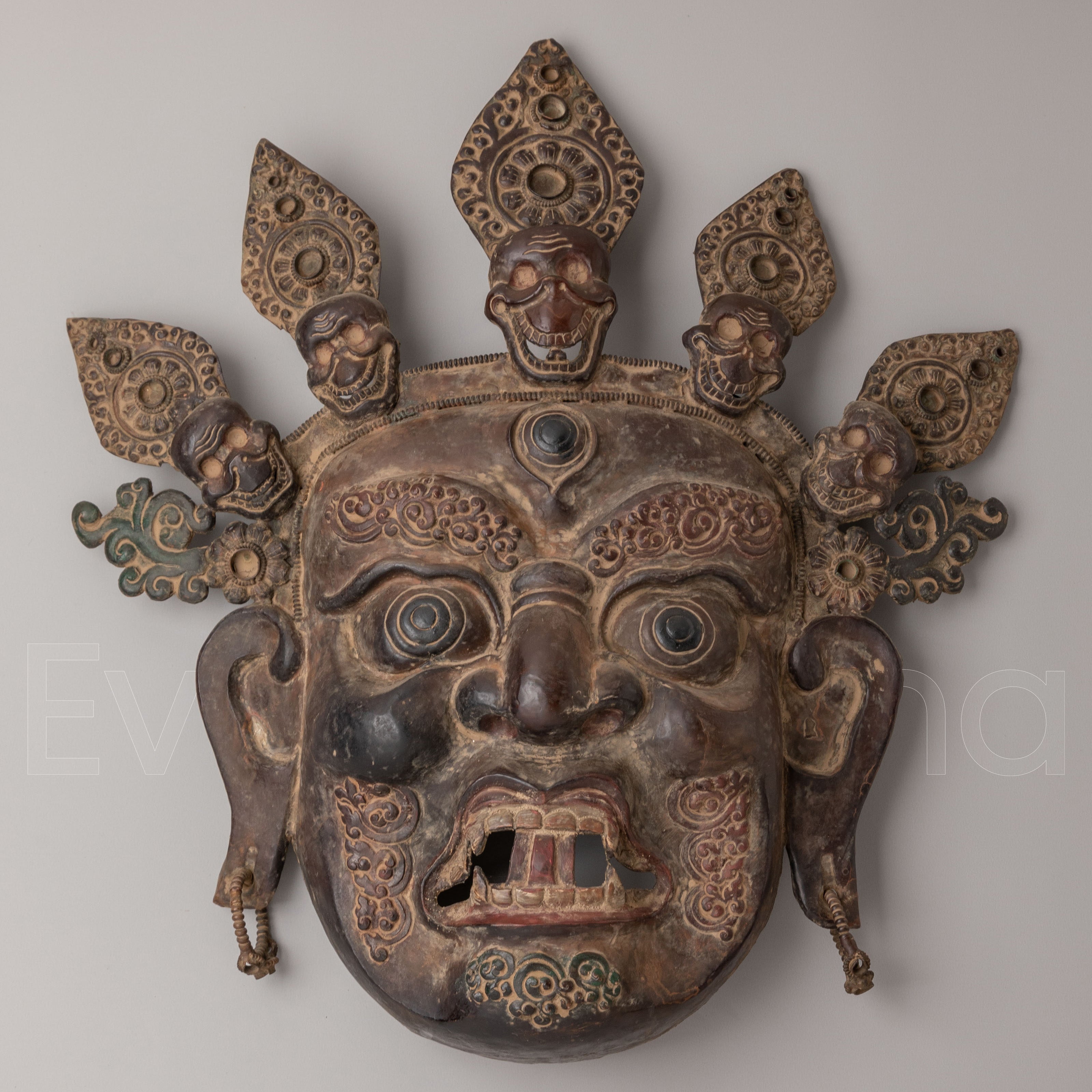 Traditional Mahakala Wall Hanging | Tibetan Art