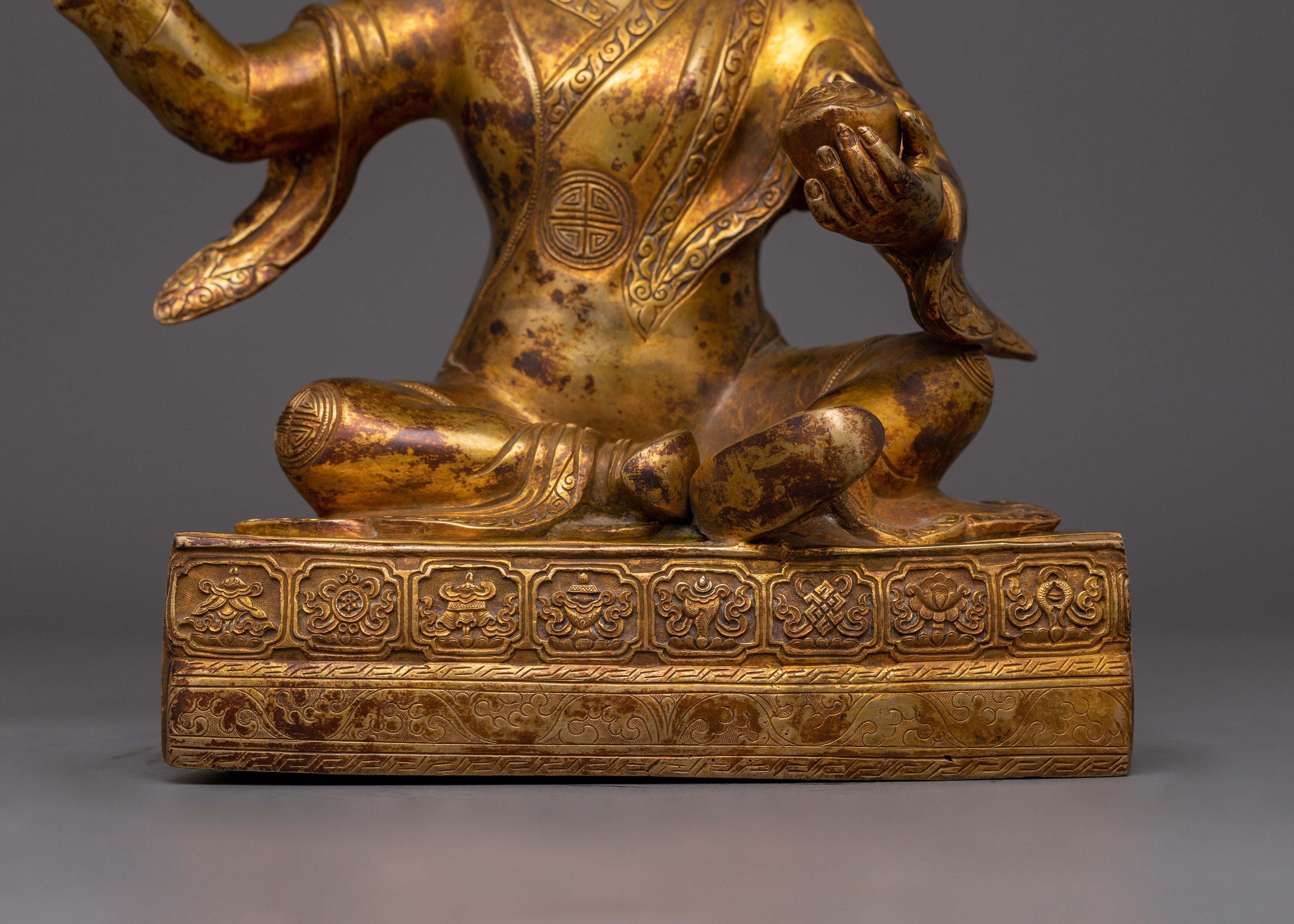 Padmasambhava Deity Guru Rinpoche with Consort | The Tantric Embrace