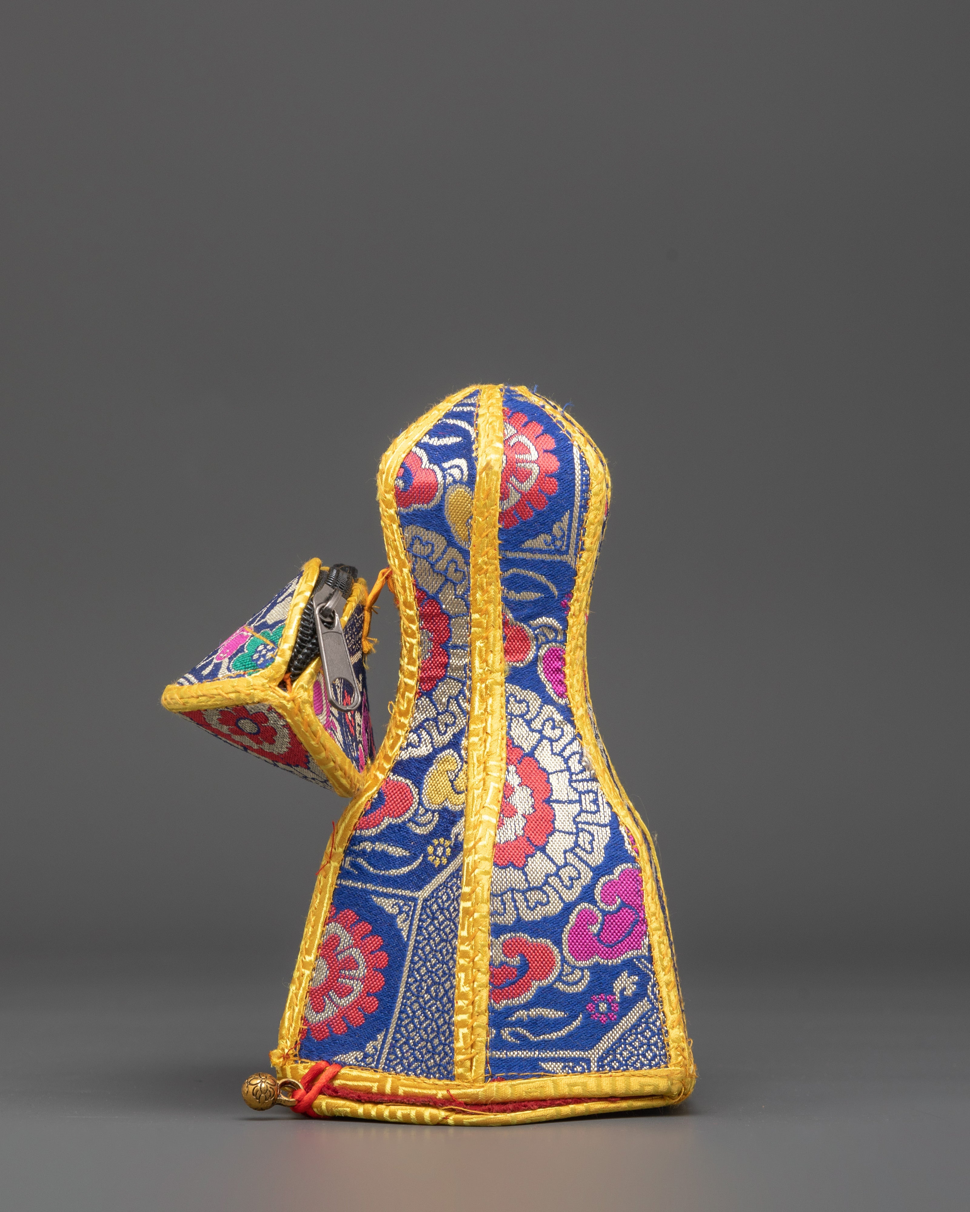 Silk Bell and Vajra Cover | Bell and Vajra Cover for Buddhist Rituals