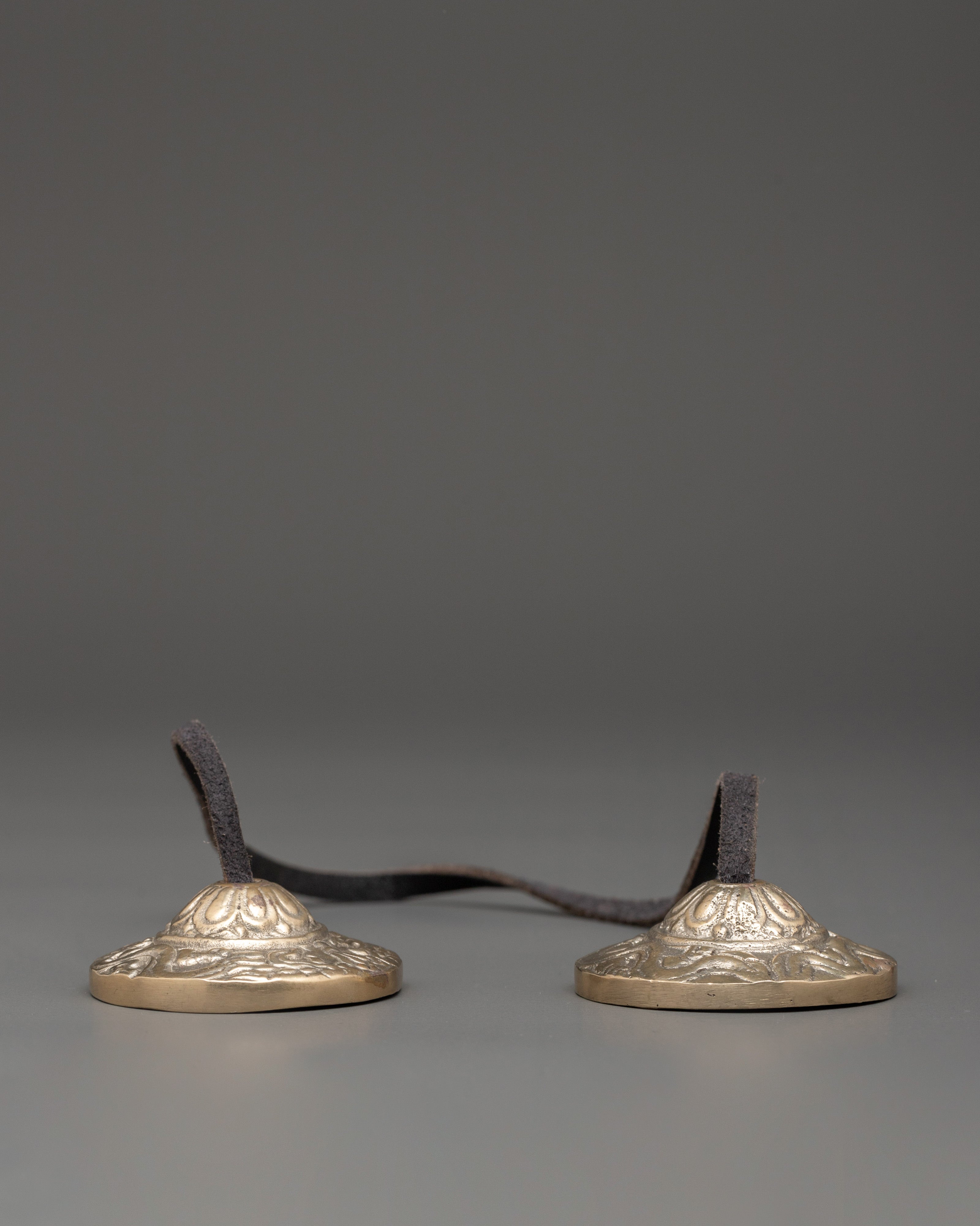 Handcrafted Brass Tingsha Cymbals | Mindfulness & Spiritual Practice