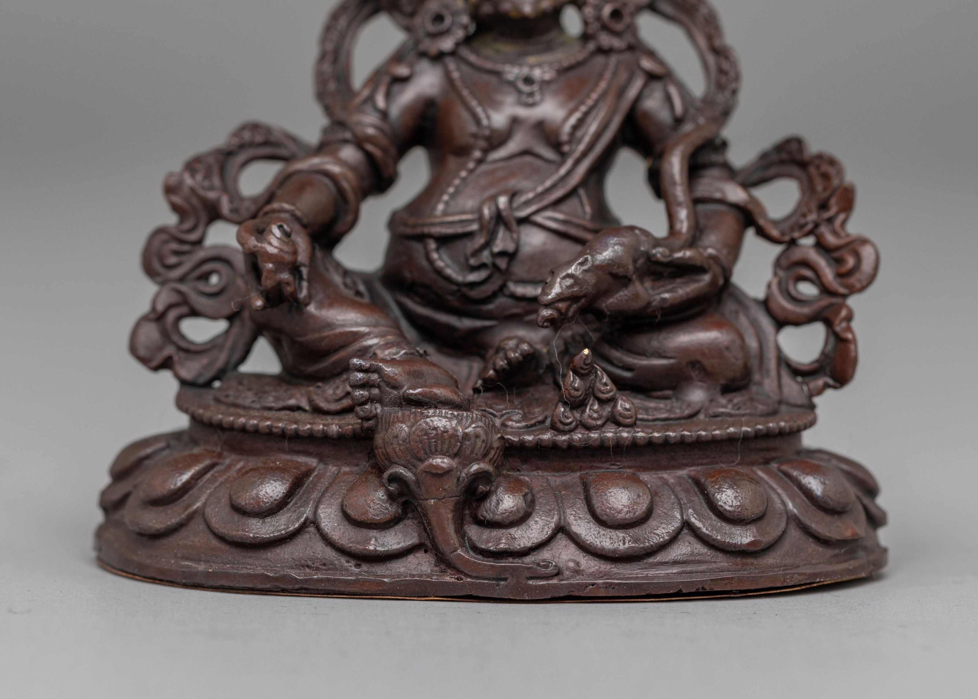 Machine Made Dzambhala Figure | Sacred Symbol of Prosperity