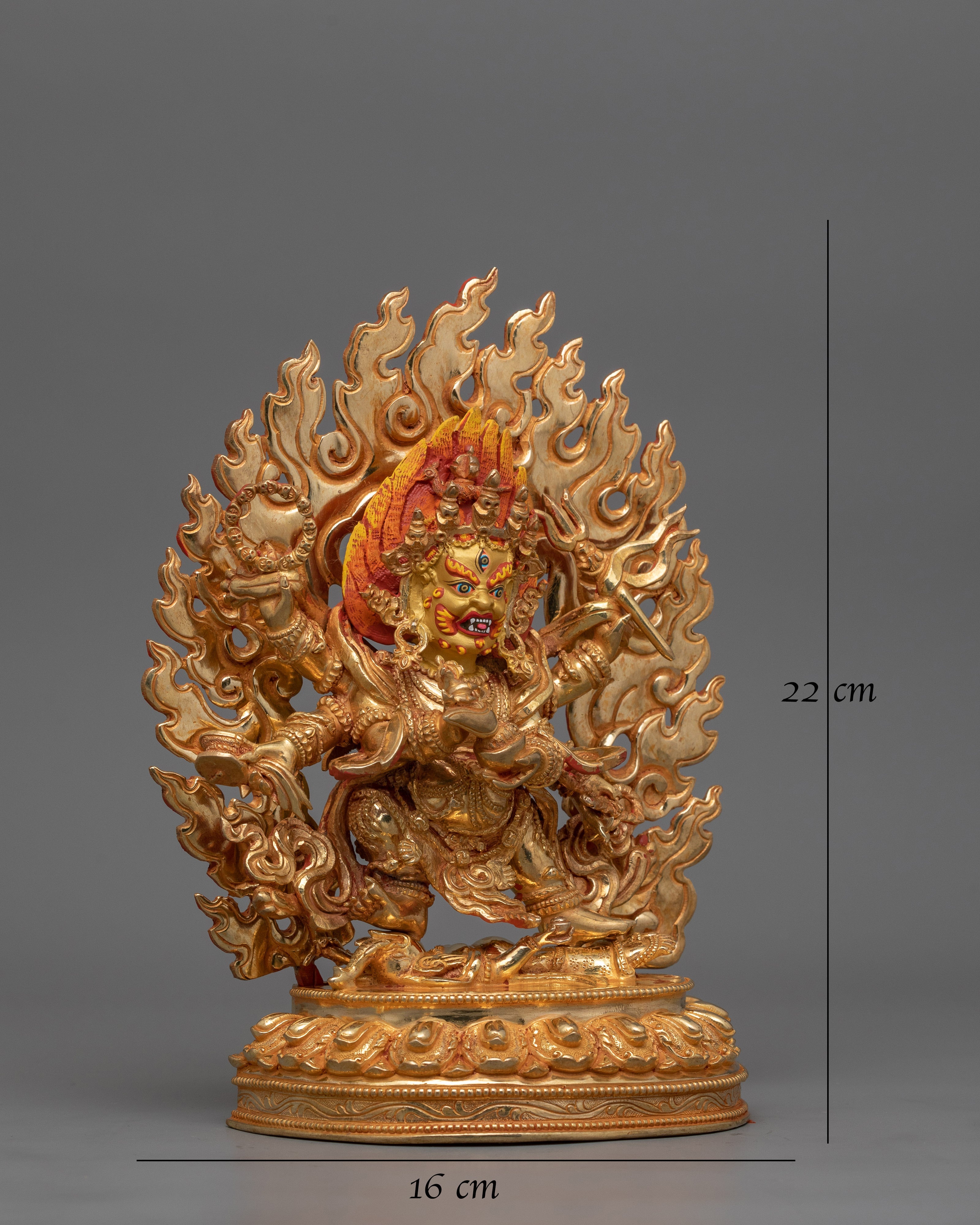 Dharma Protector Deity  Six Armed Mahakala 