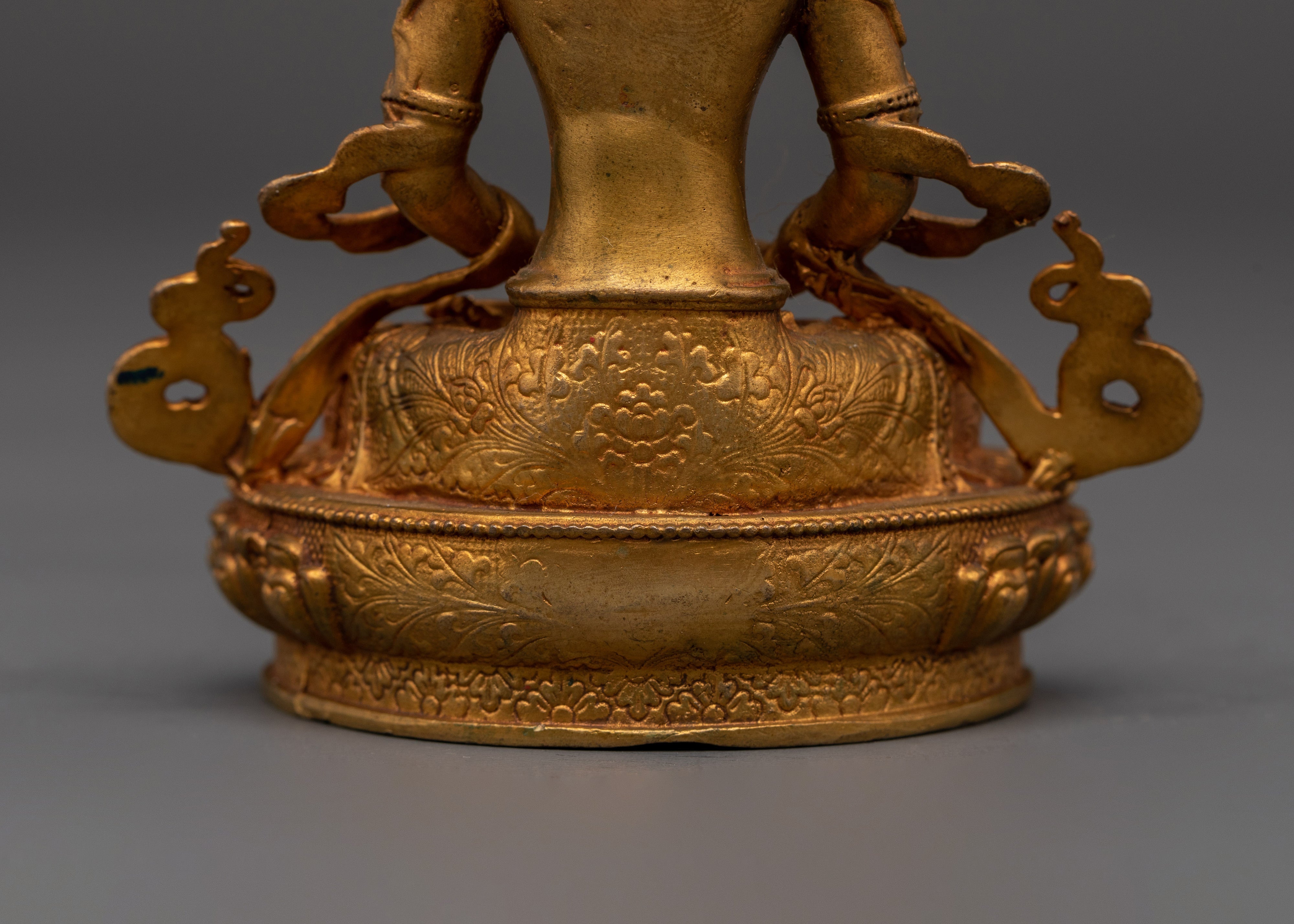 Himalayan Amitayus Sculpture | Tibetan Buddha of Long Life with Vase