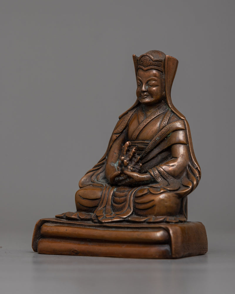 Machine Made Gompopa Statue | Beacon of Tibetan Wisdom