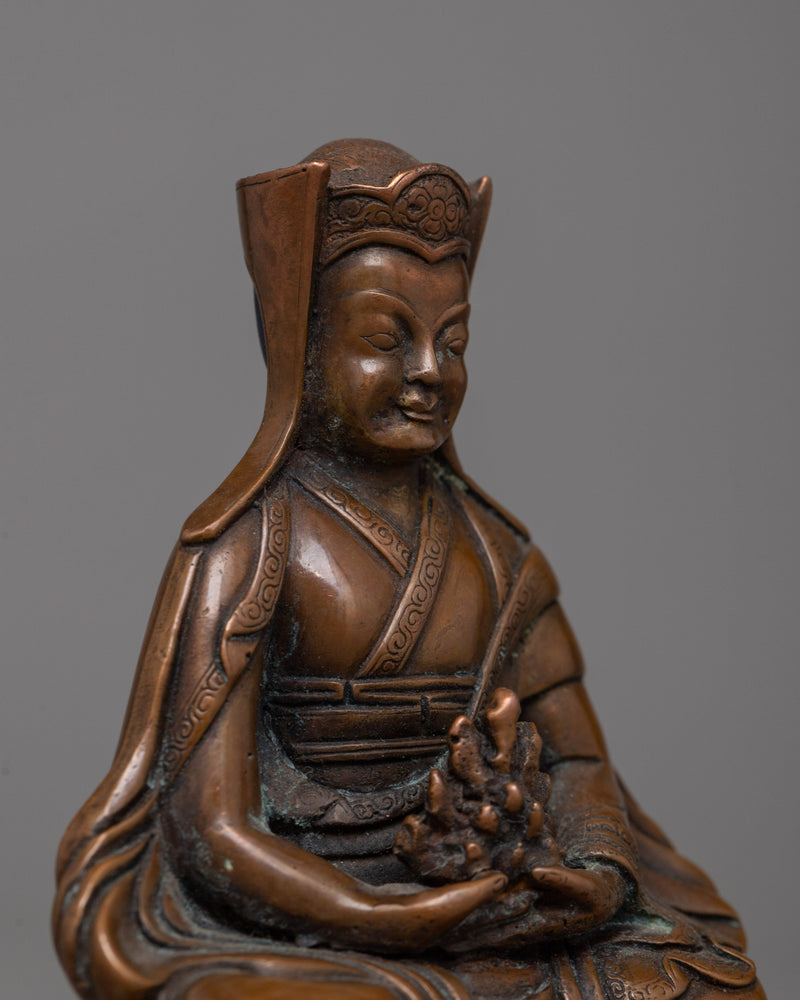 Machine Made Gompopa Statue | Beacon of Tibetan Wisdom