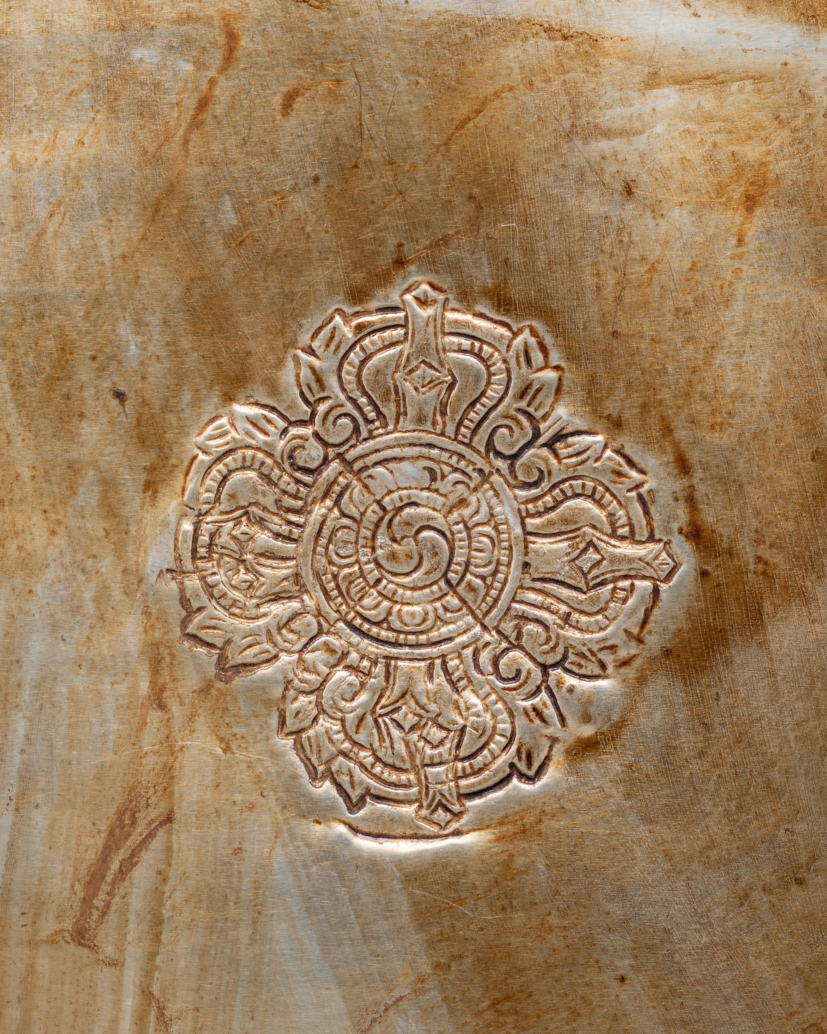 Vajrapani Brass Wall Hanging | Tibetan Spiritual Protector Deity