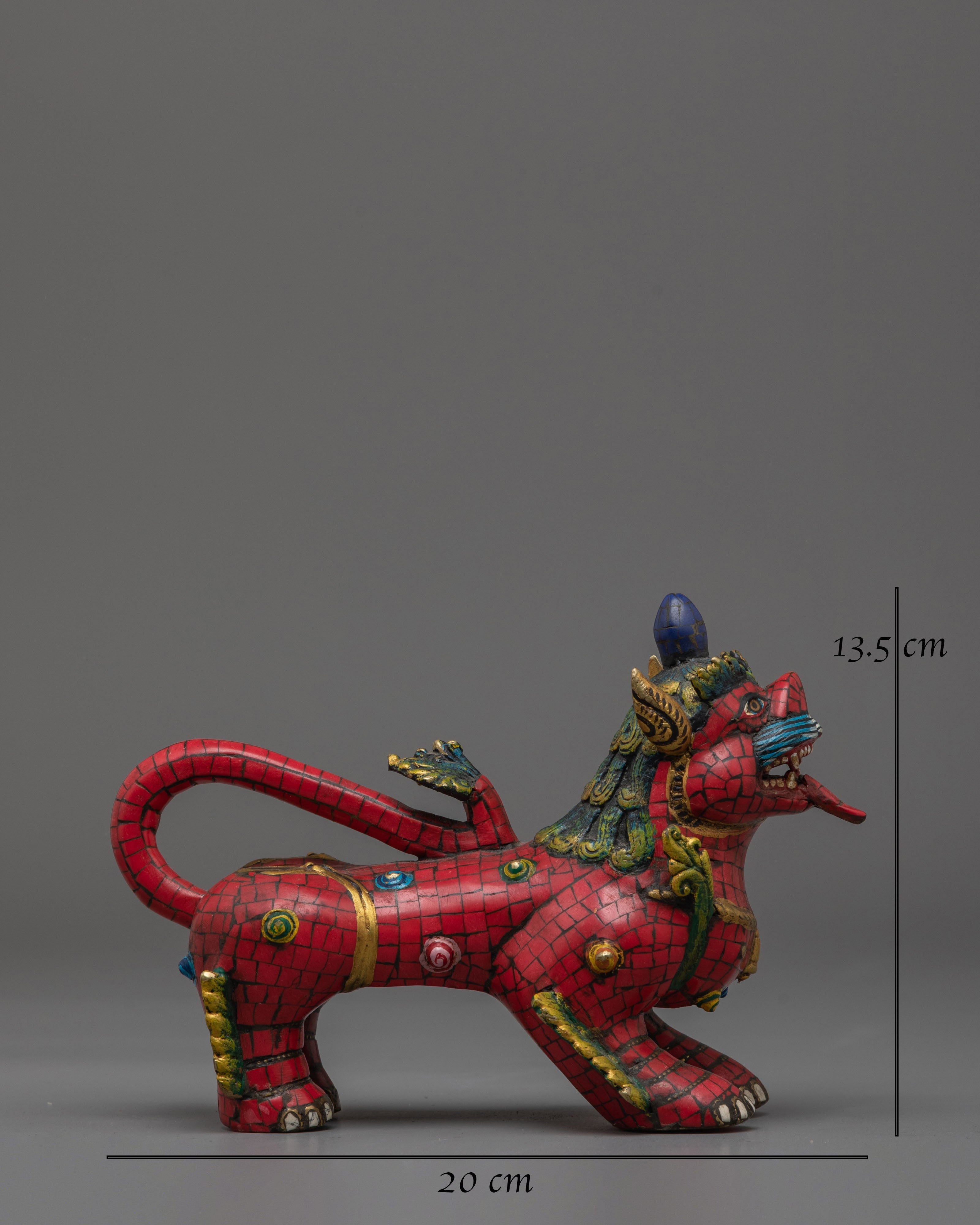 Handcrafted Lion Set for Decor | Bronze Guardian Lion Sculptures