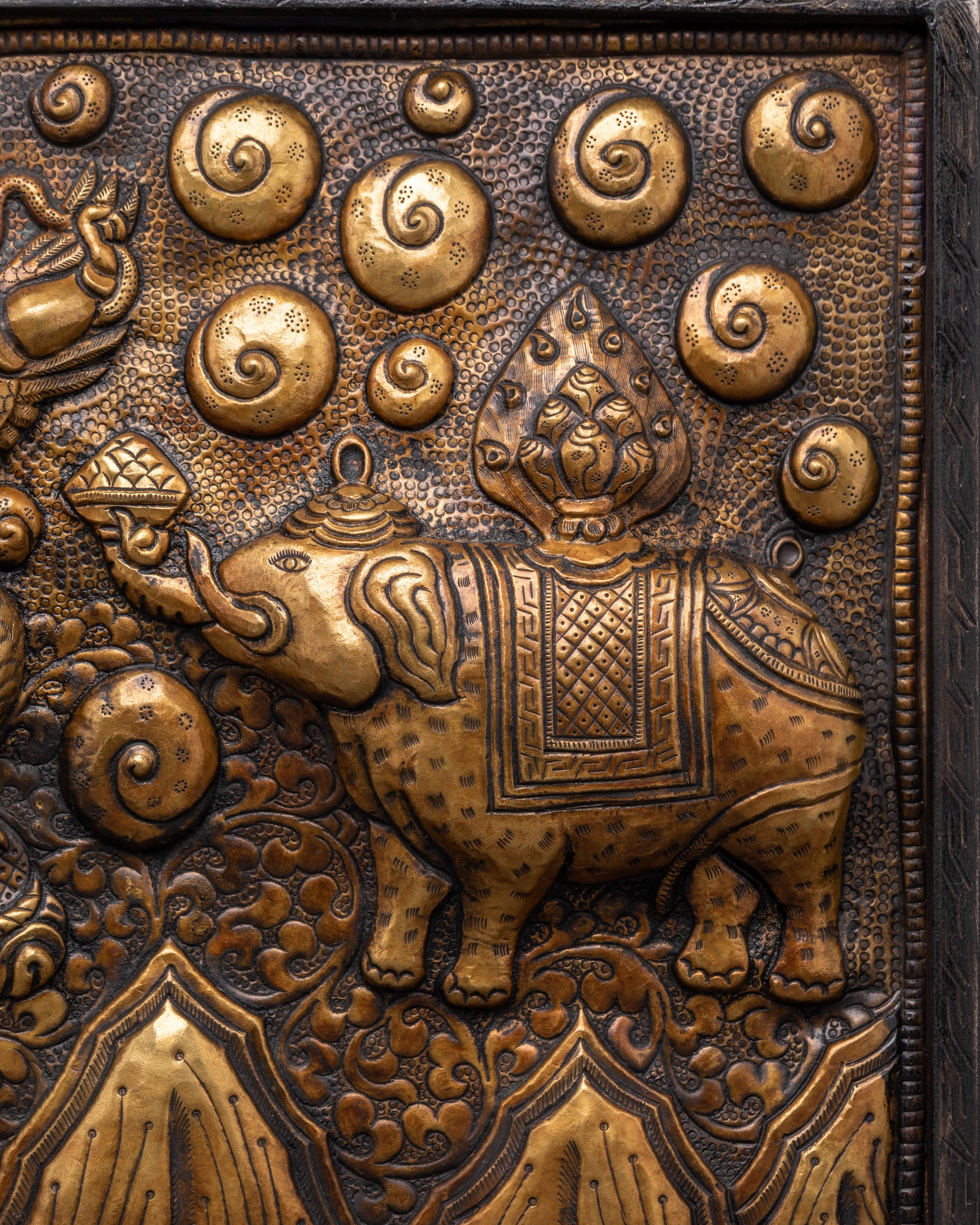 Brass Made Wall Hanging Artwork | Home Decor, Meditation Rooms & Spiritual Spaces