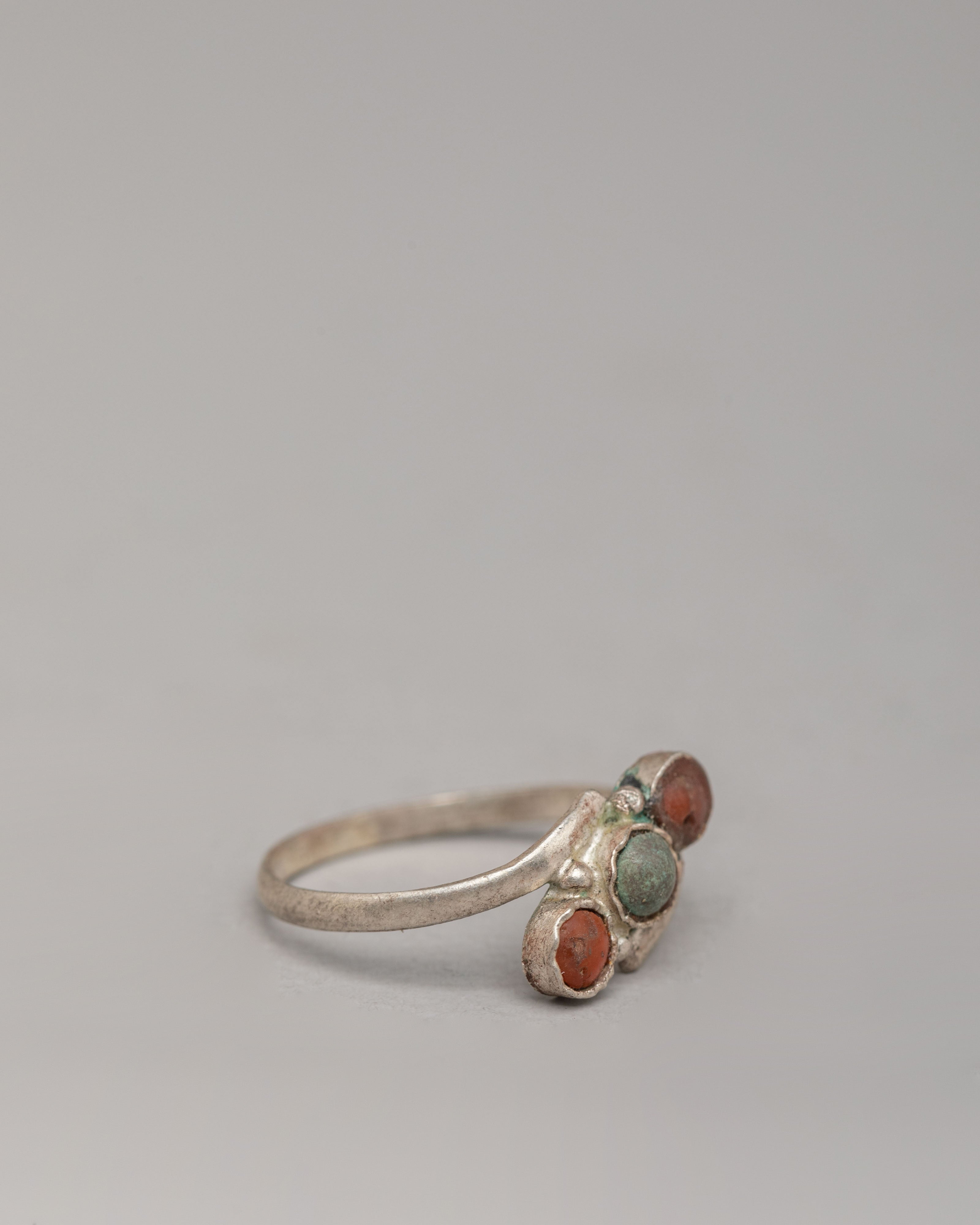 Natural Stone Ring Set | Handcrafted Natural Stone Rings