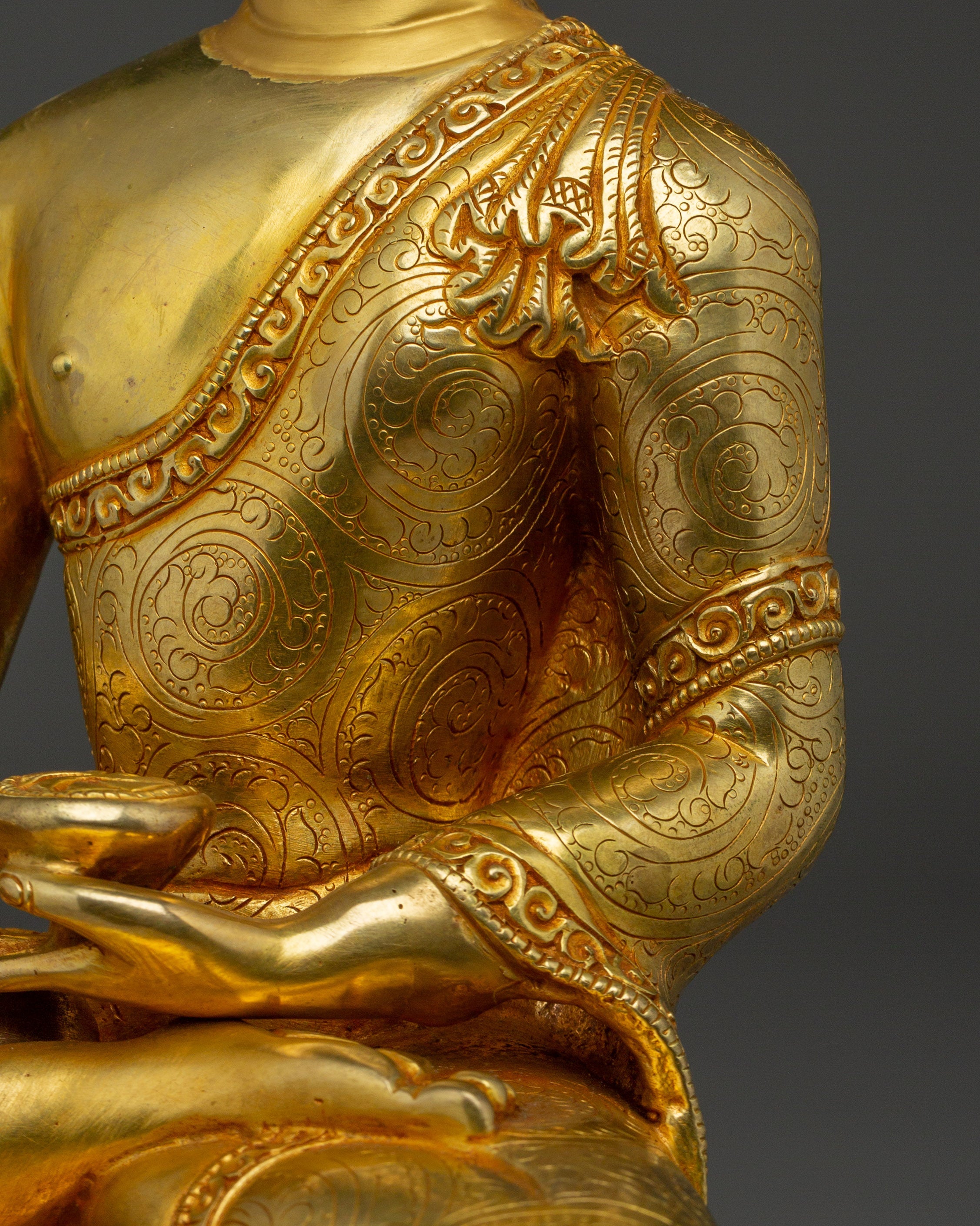 Handmade Serene Gautama Buddha Artwork | Shakyamuni Buddha - Founder of Buddhism