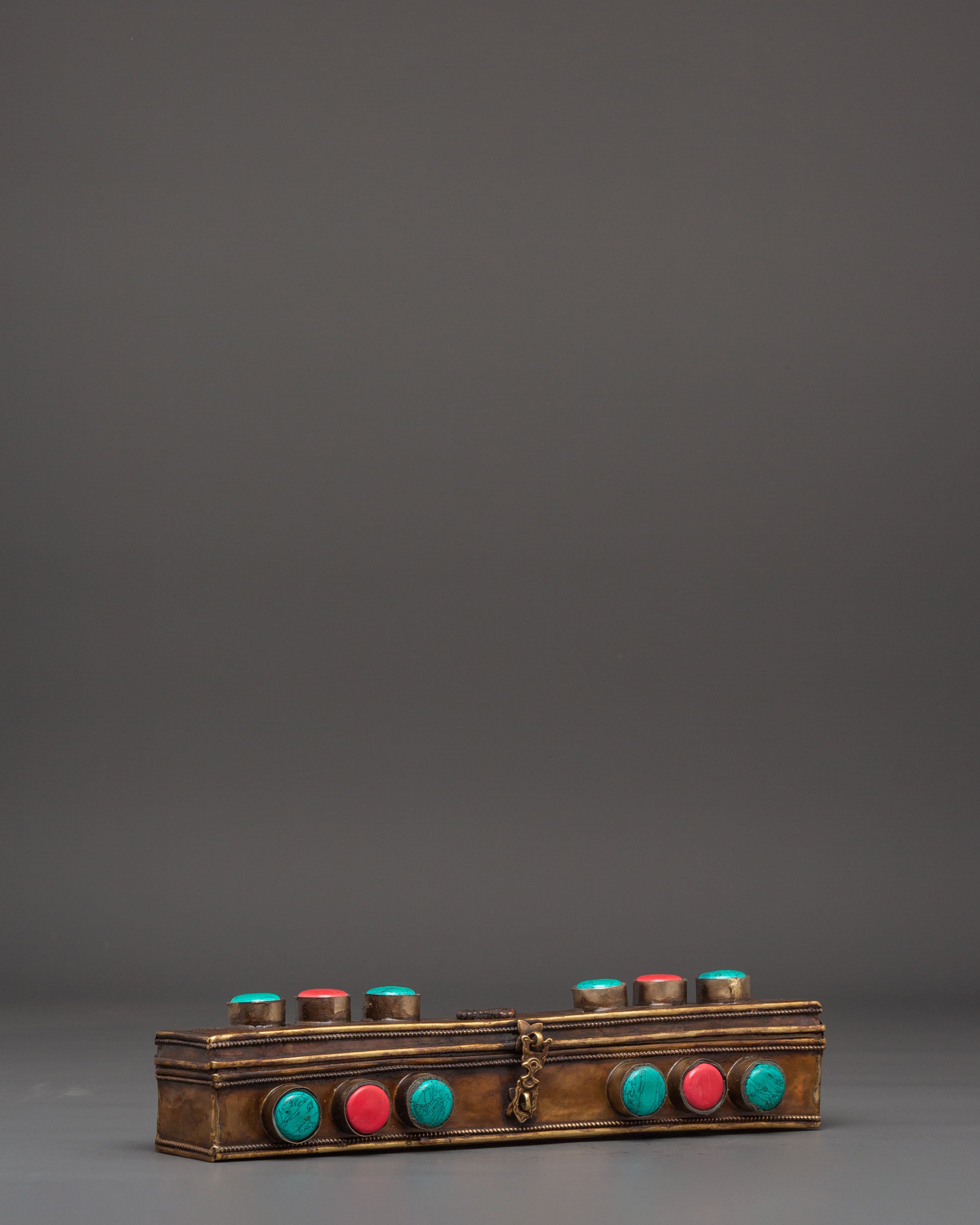 Tibetan Phurba with Box | Sacred Ritual Dagger