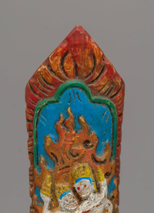 Buffalo Bone Citipati Apron | Tantric Ritual Tool