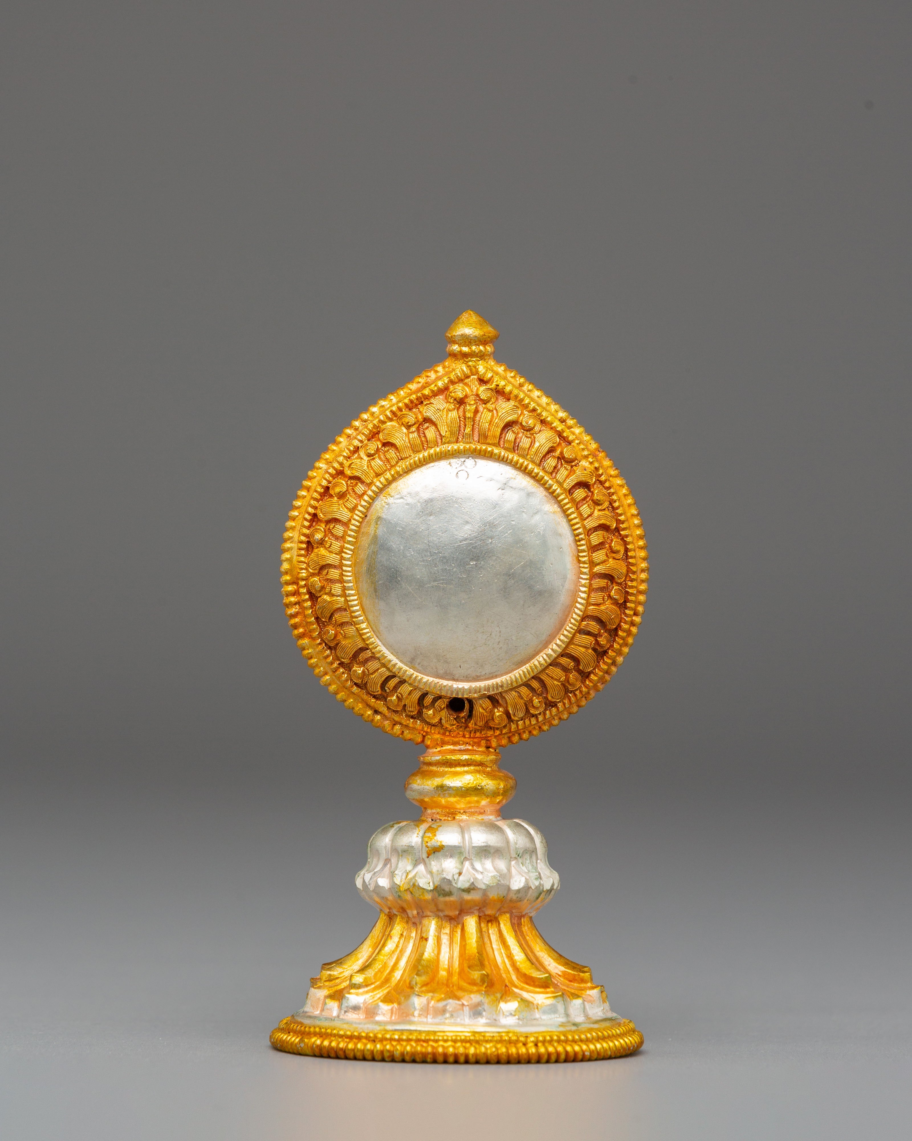 Sacred Golden Mirror | Spiritual Tibetan Mirror