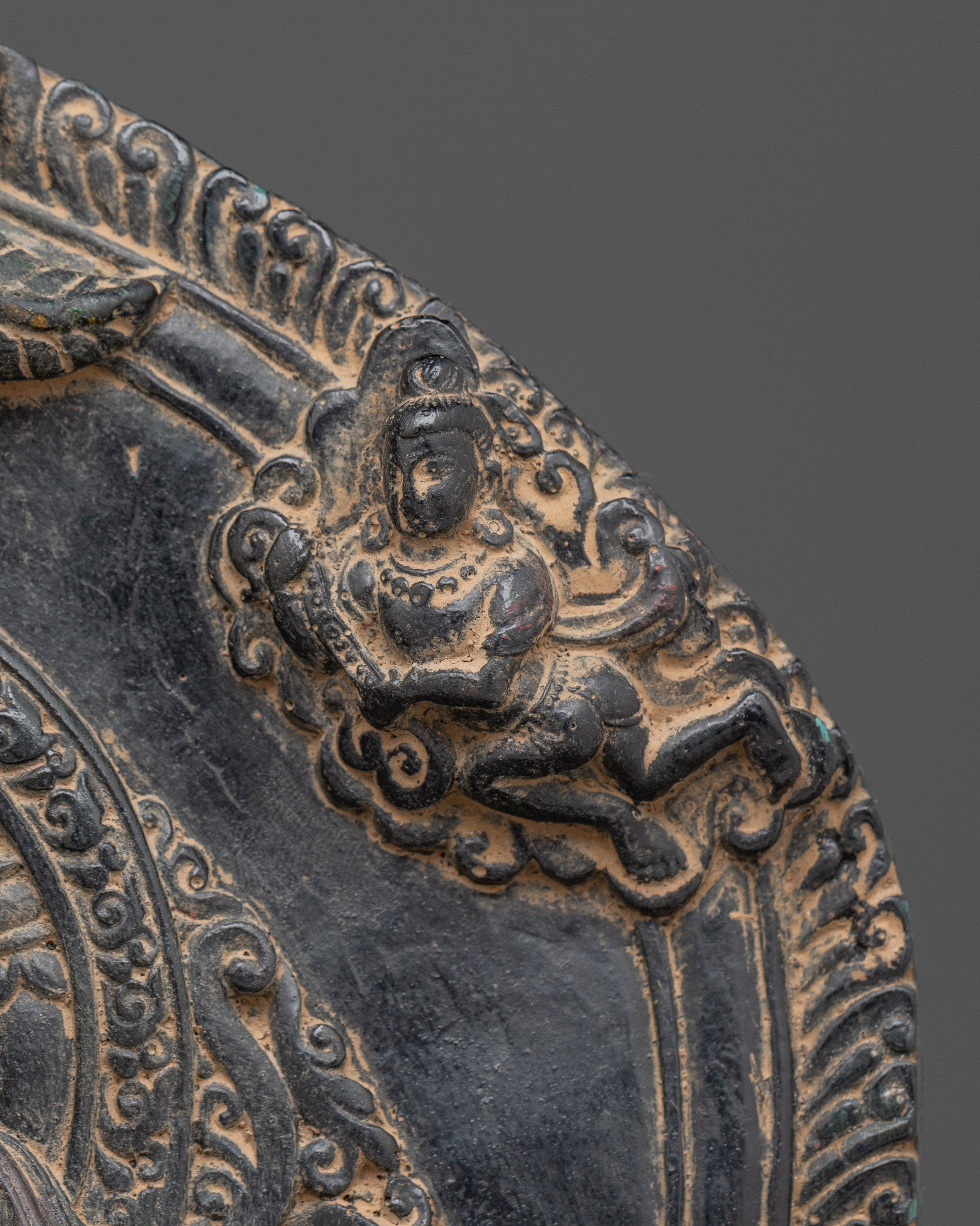 Shakyamuni Buddha on Throne Statue | Spiritual Home Decor