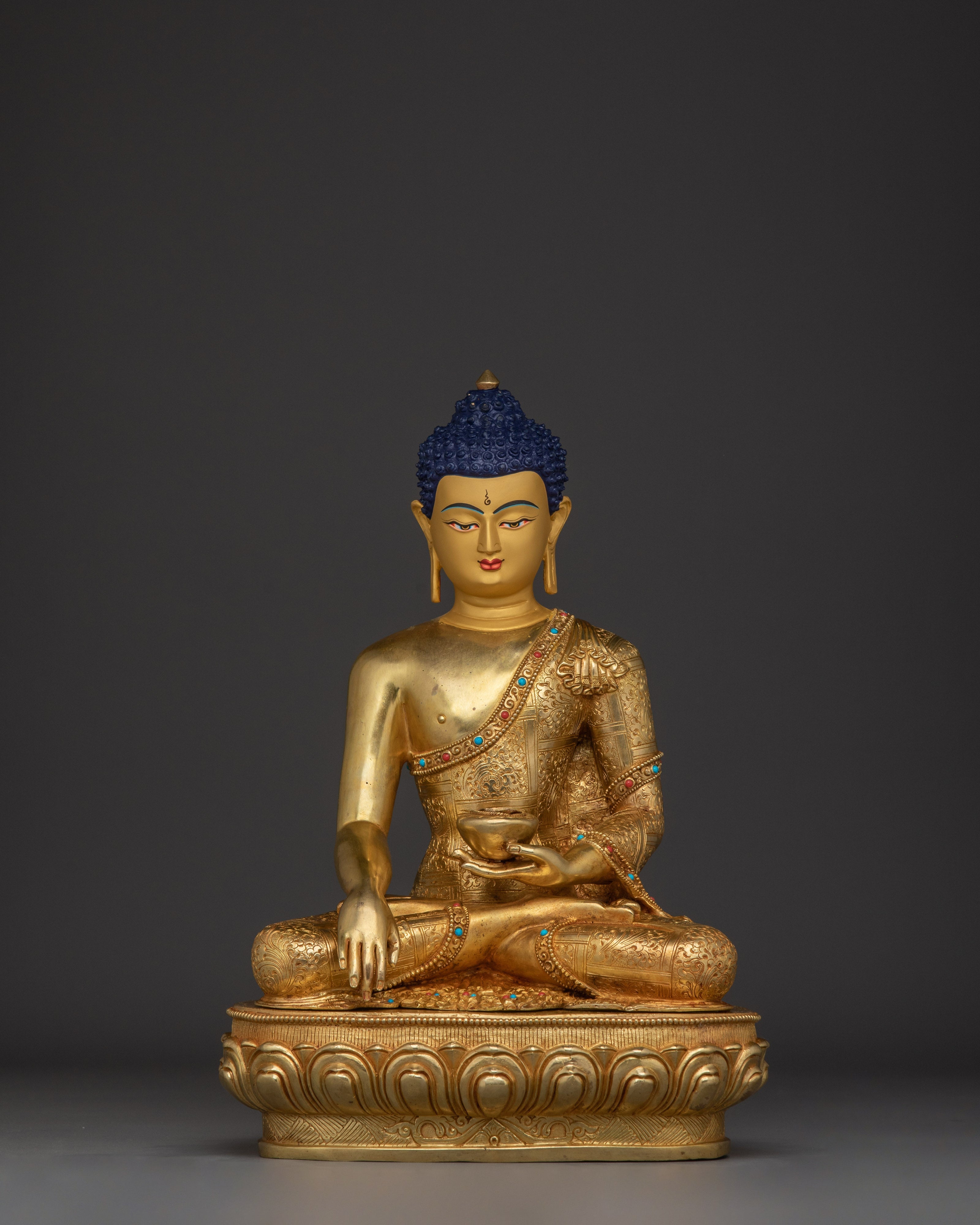 Enlightened Shakyamuni Buddha Figurine | Gautama Buddha Statue
