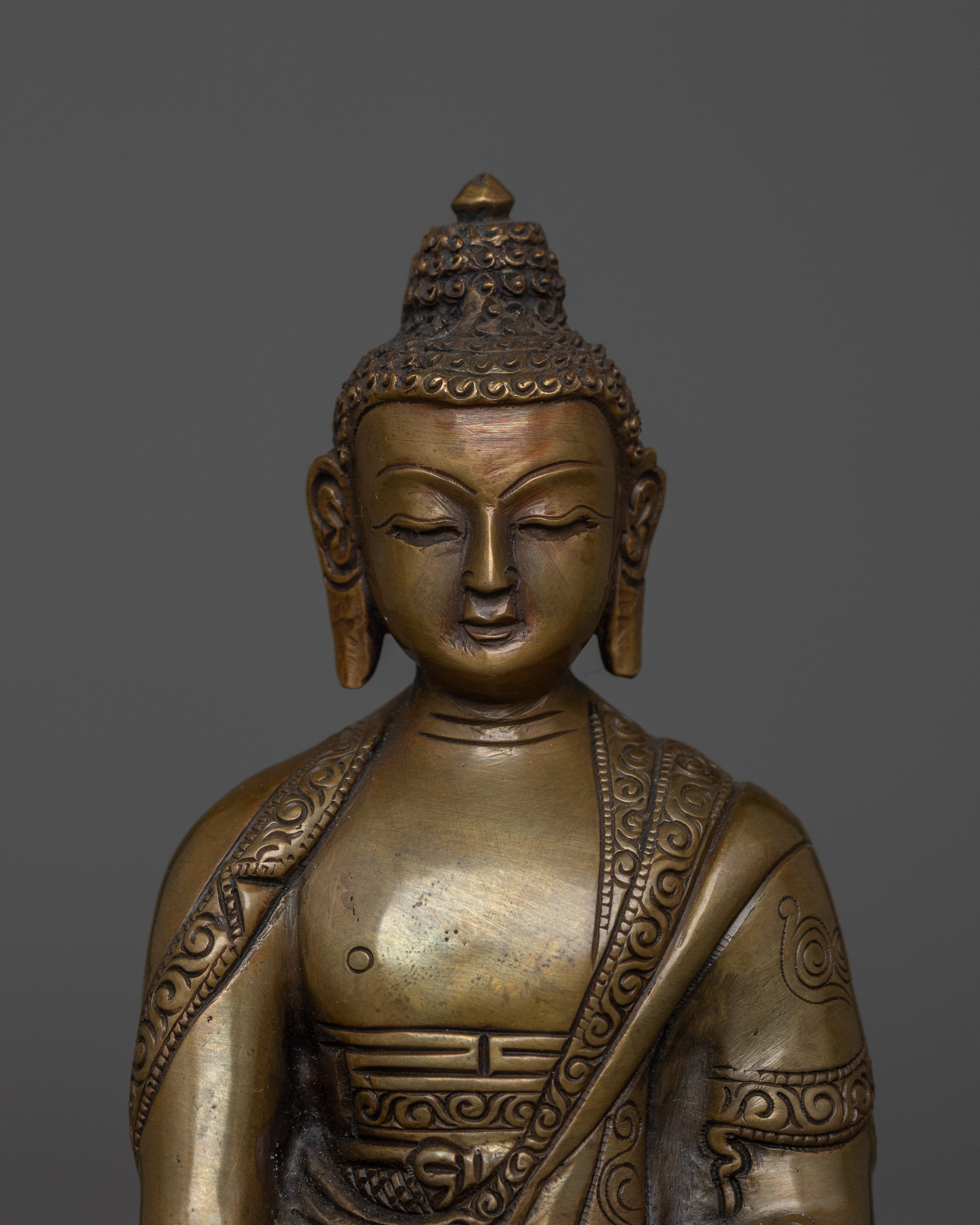 Handcrafted Buddhist Statue of Ratnasambhava | Jewel-Born
