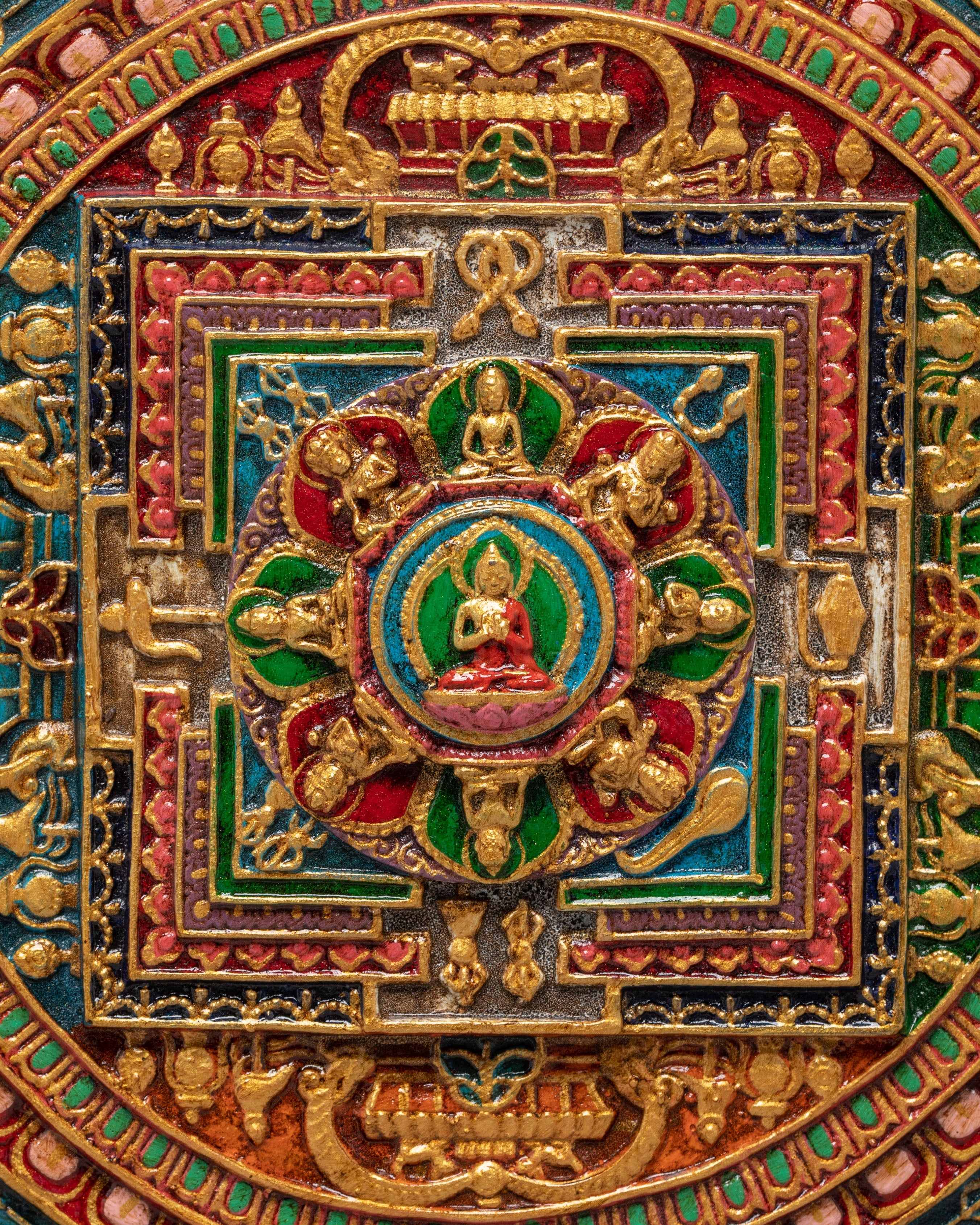 Buddhist Deity Shakyamuni Buddha Wall Hanging | First Buddha of Enlightenment