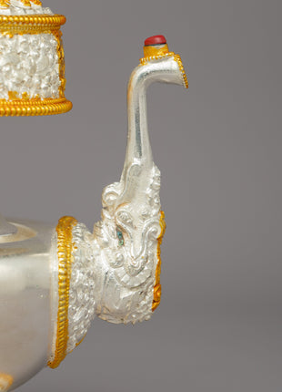 Handmade Tibetan Bhumba | Buddhist Ritual Vase Bhumpa