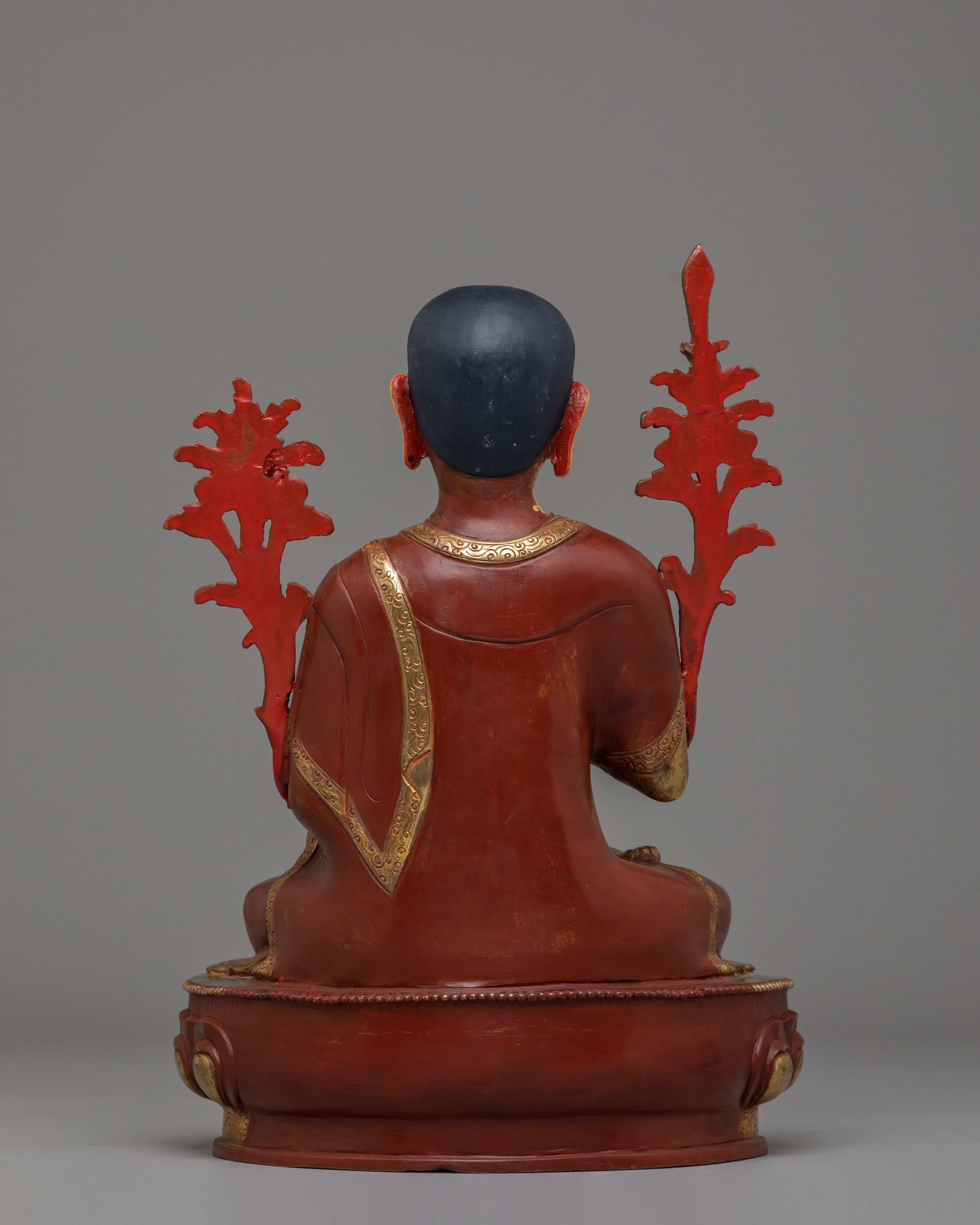 Tsongkhapa Statue Set: The Founders of Gelug School