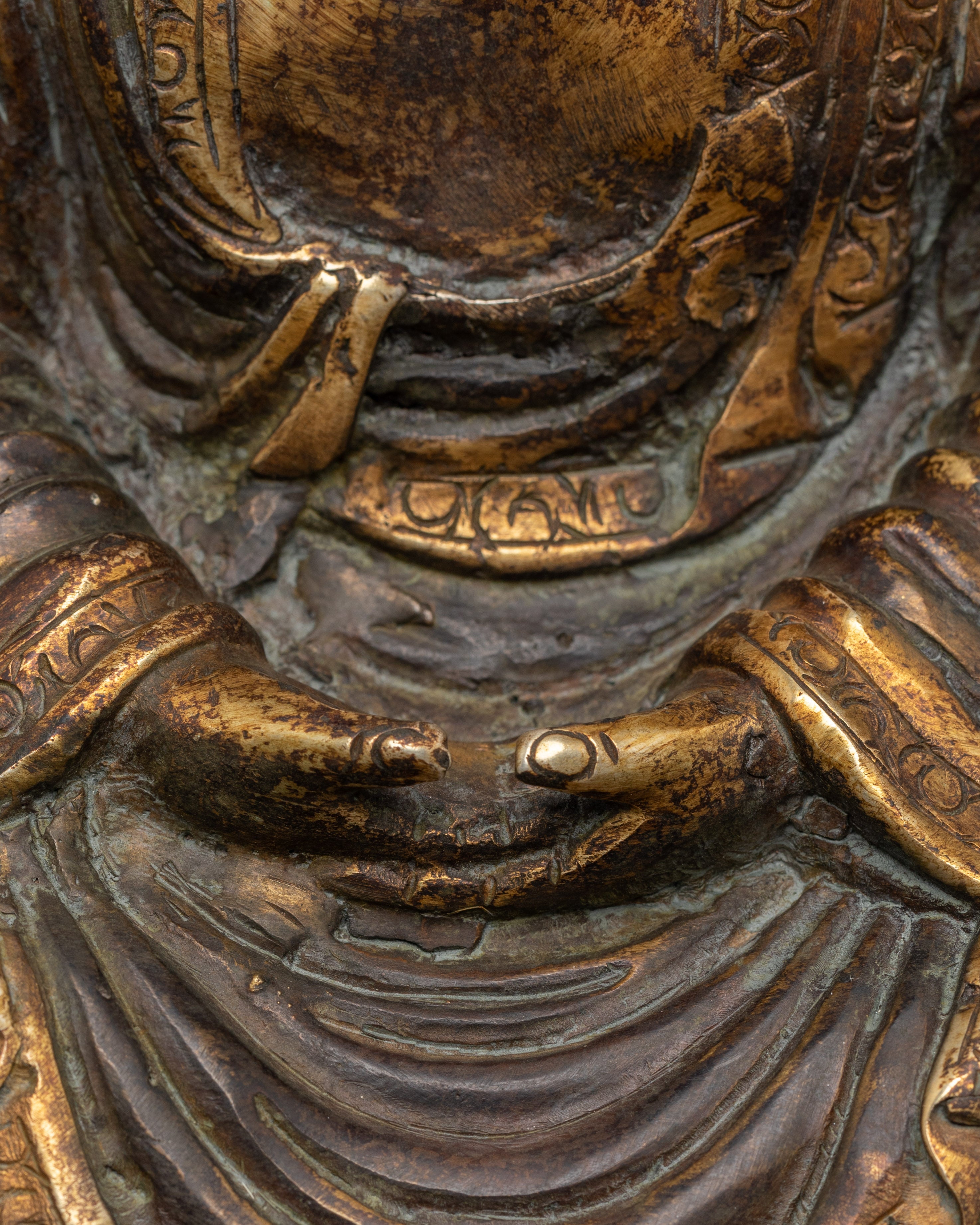 Buddhist Art of Amitabha Buddha | Compassion and Enlightenment Sculpture