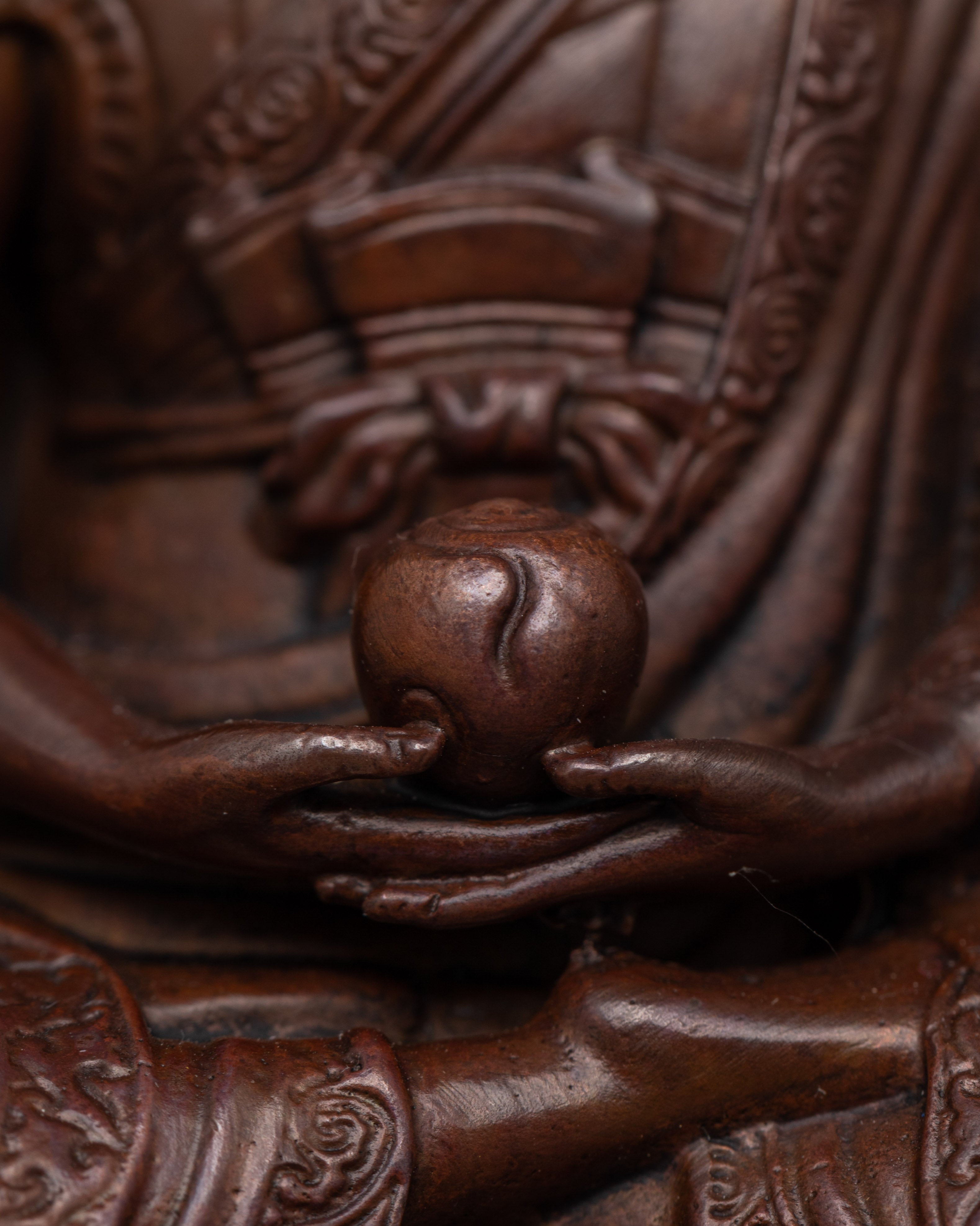 Tibetan Buddhist Master Gampopa Statue | Kagyu Lineage Founder