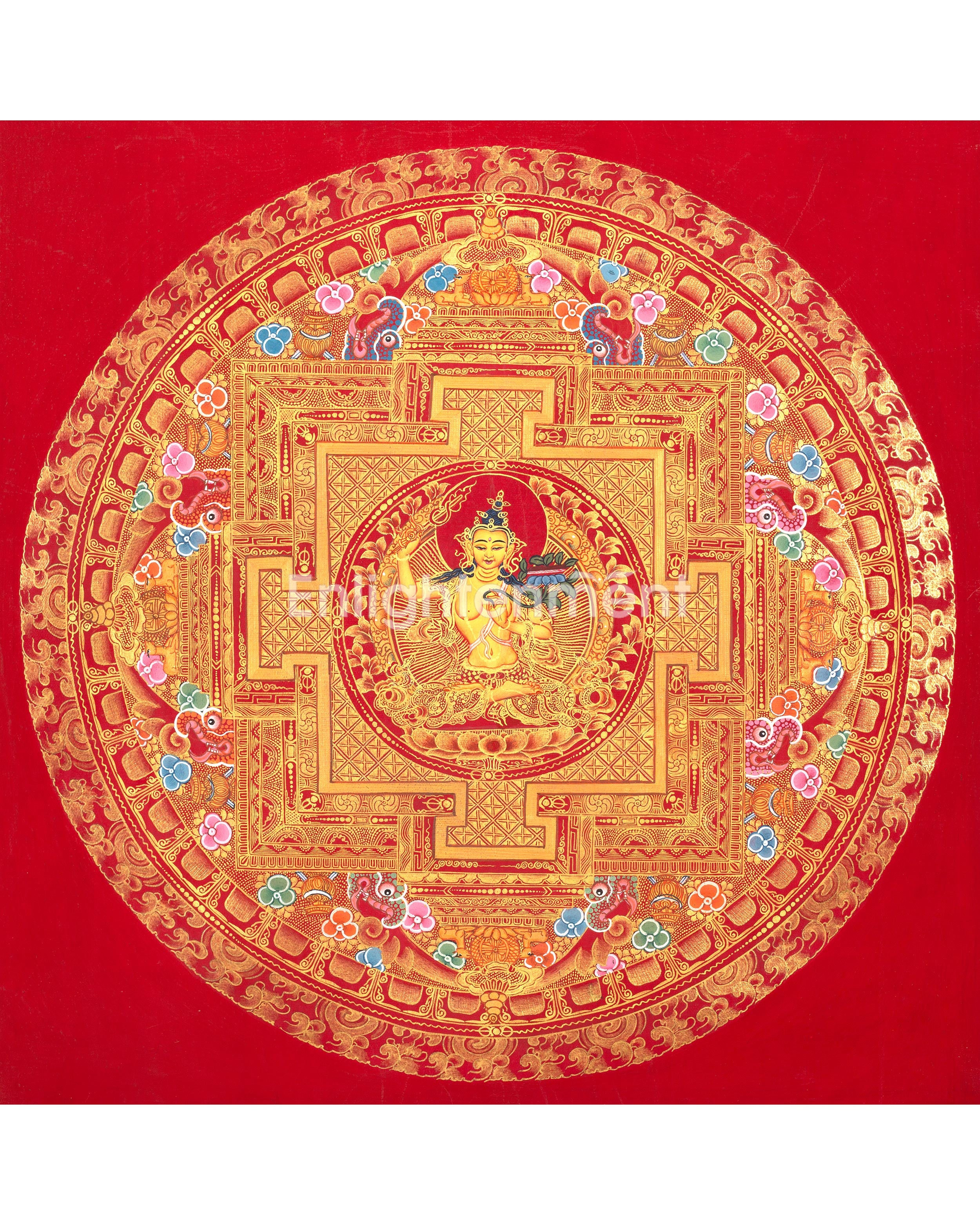 Tibetan Shakyamuni Buddha Mandala | The Buddha of Wisdom and Enlightenment