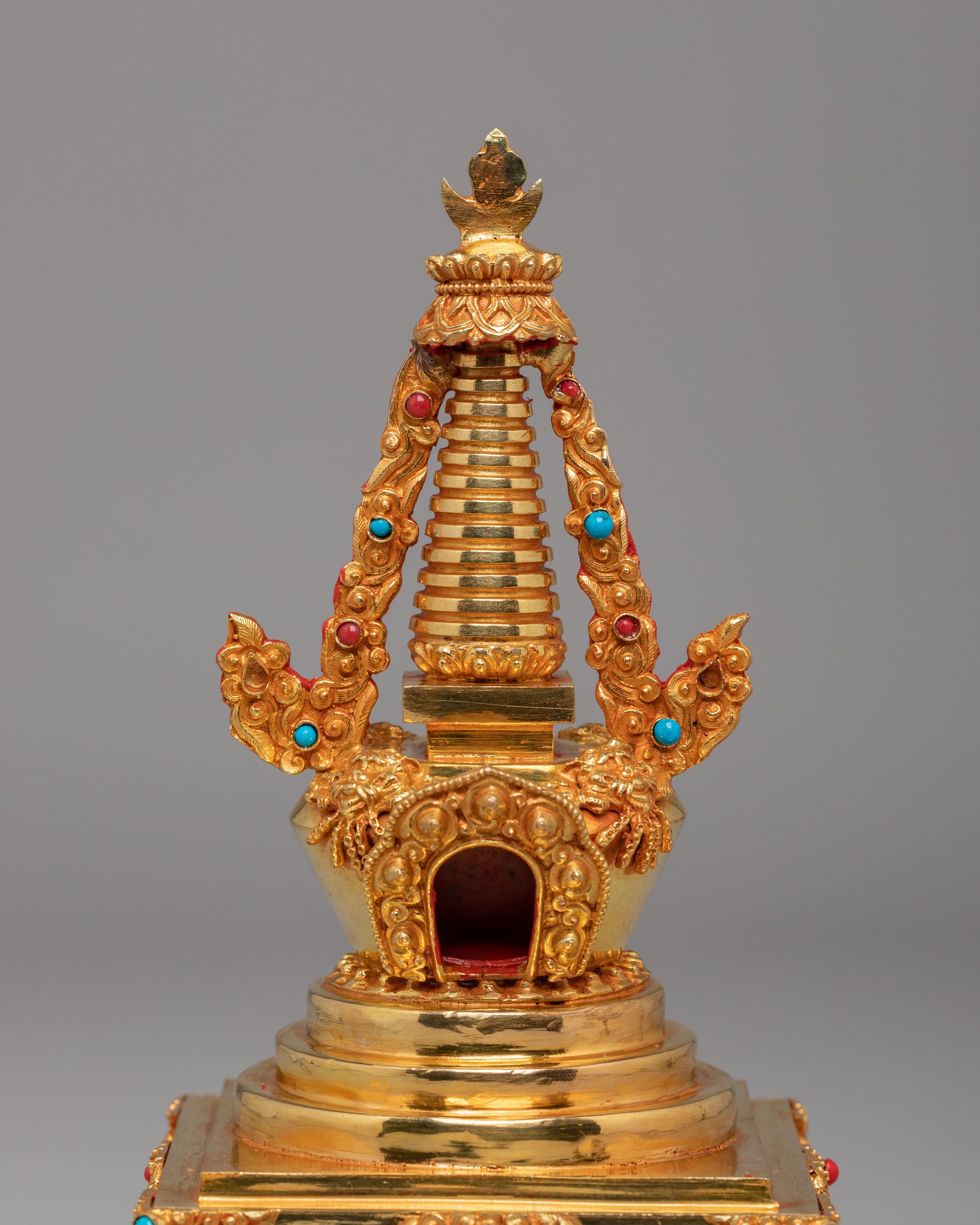 Handmade Stupa of Complete Victory | Symbol of Enlightenment