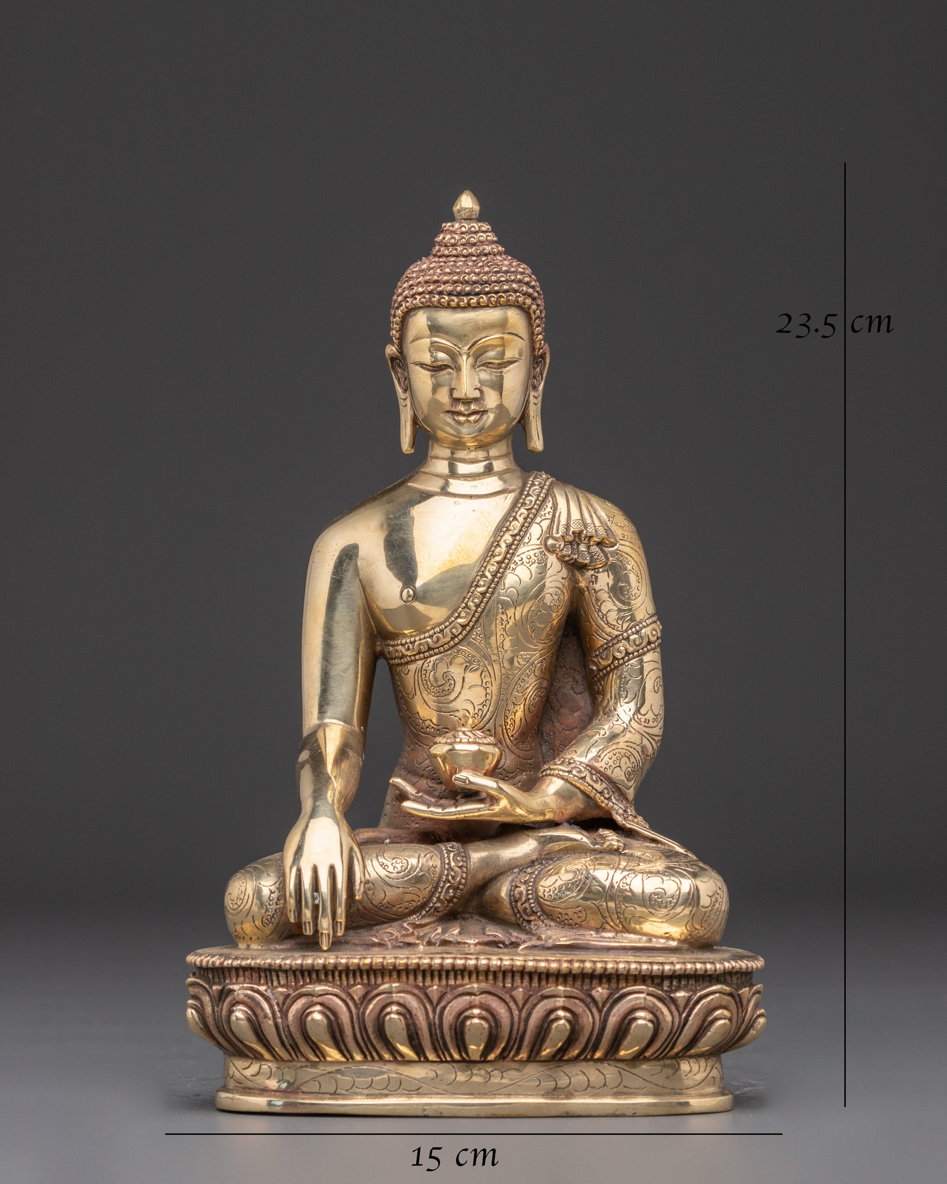 Peaceful Shakyamuni Buddha Statue | Symbol of Enlightenment and Wisdom