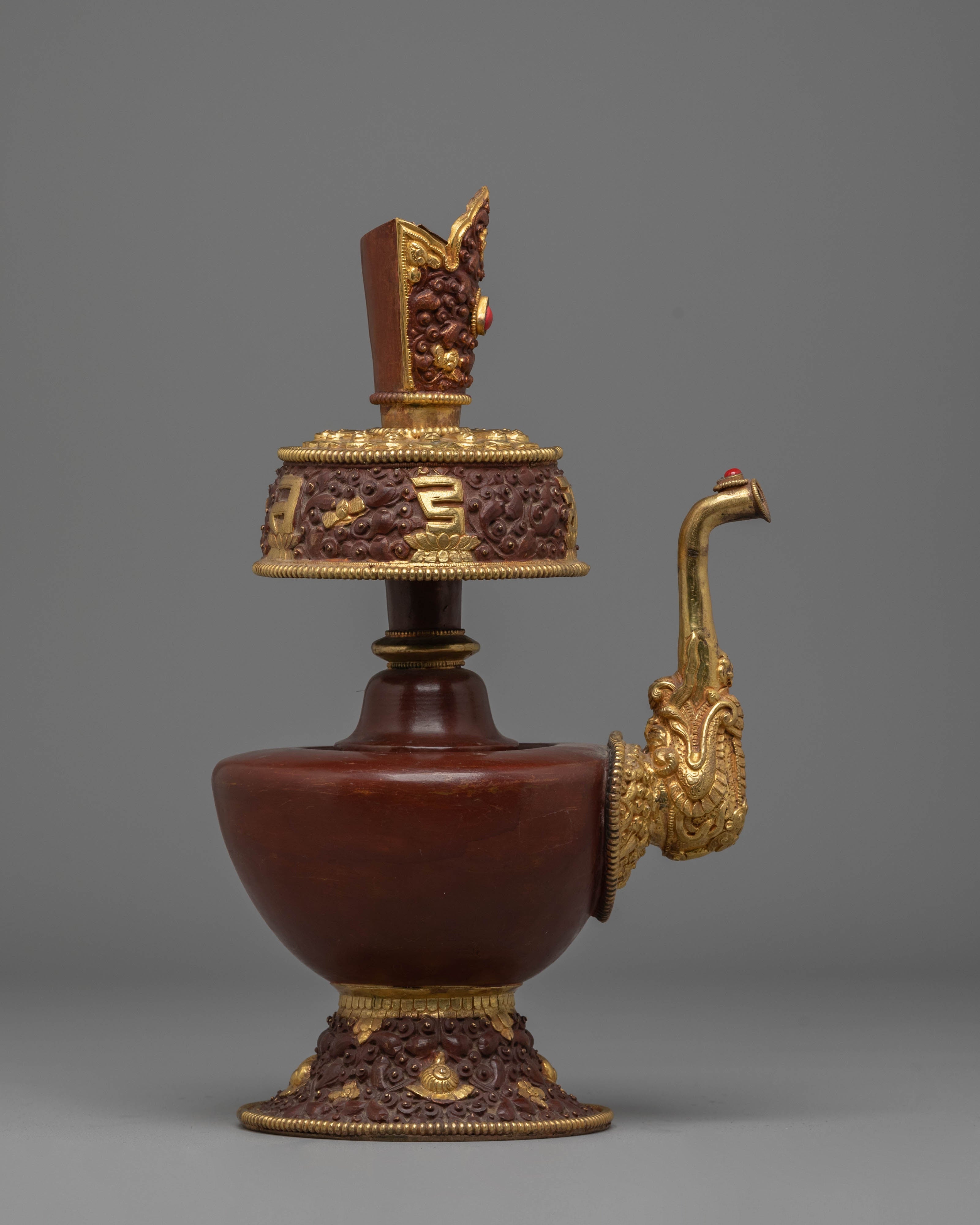 Copper Bhumba for Offering | Spiritual Home Decor