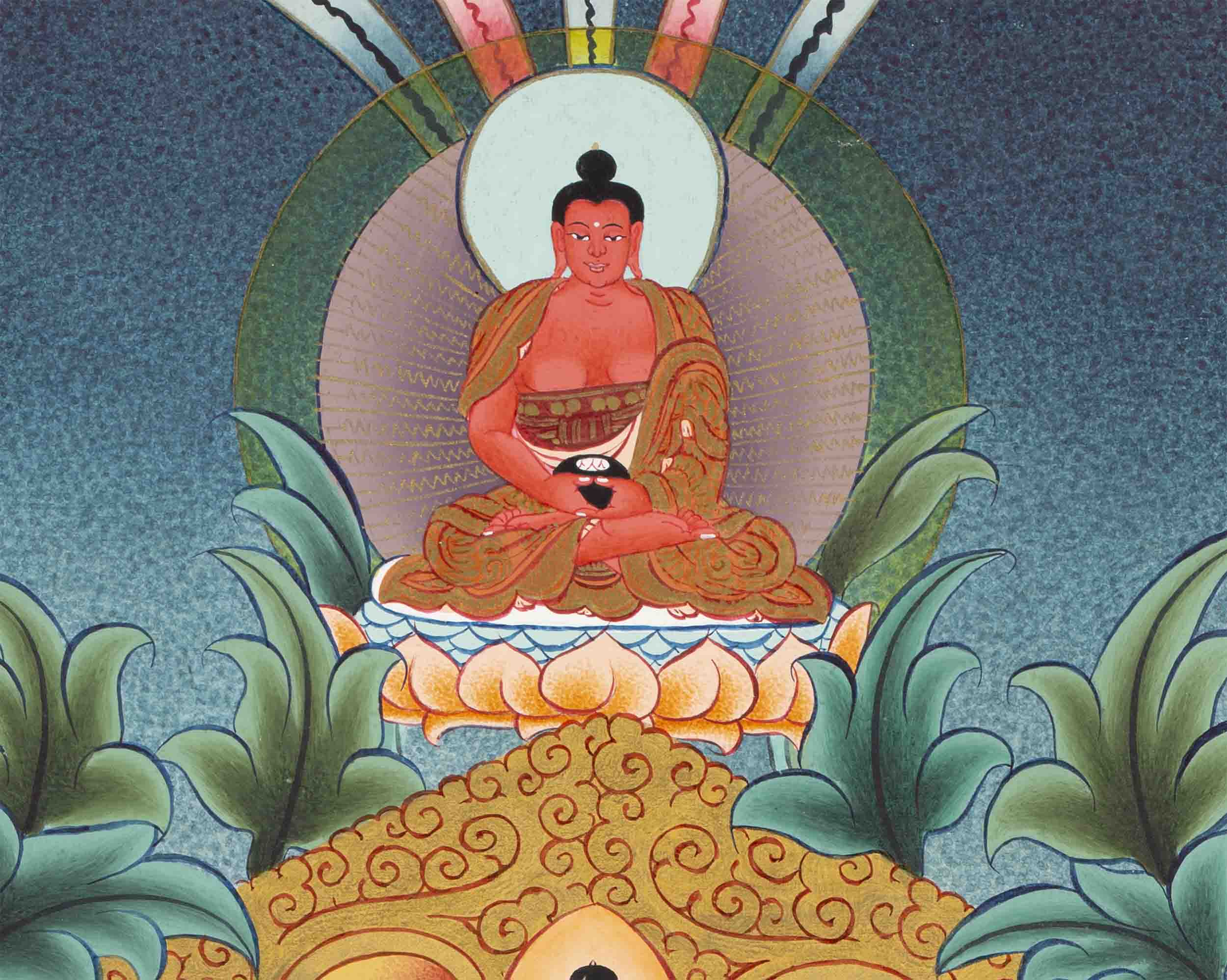 1000 Armed Avalokiteshvara Thangka | Tibetan Wall Hanging