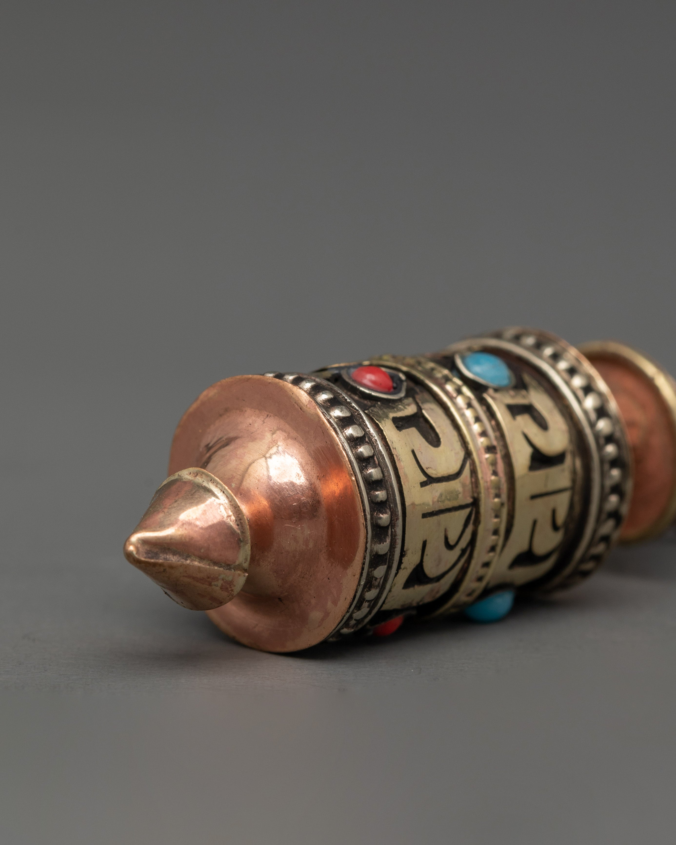 Prayer Wheel Mantra Spinner Tool | Daily Rituals & Spiritual Focus Tool