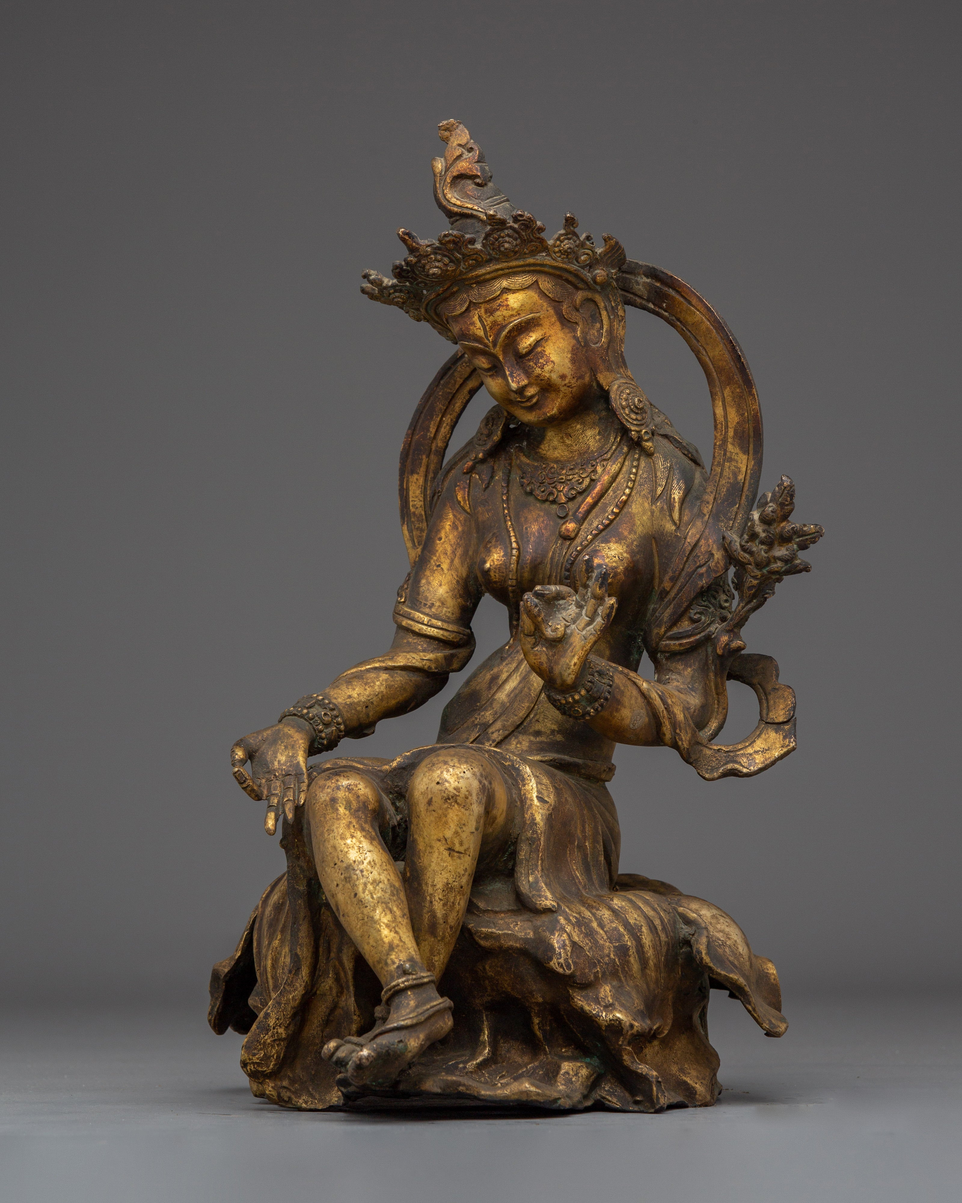 Sita Tara Spiritual Statue | Spiritual Home Decor for Meditation and Blessings
