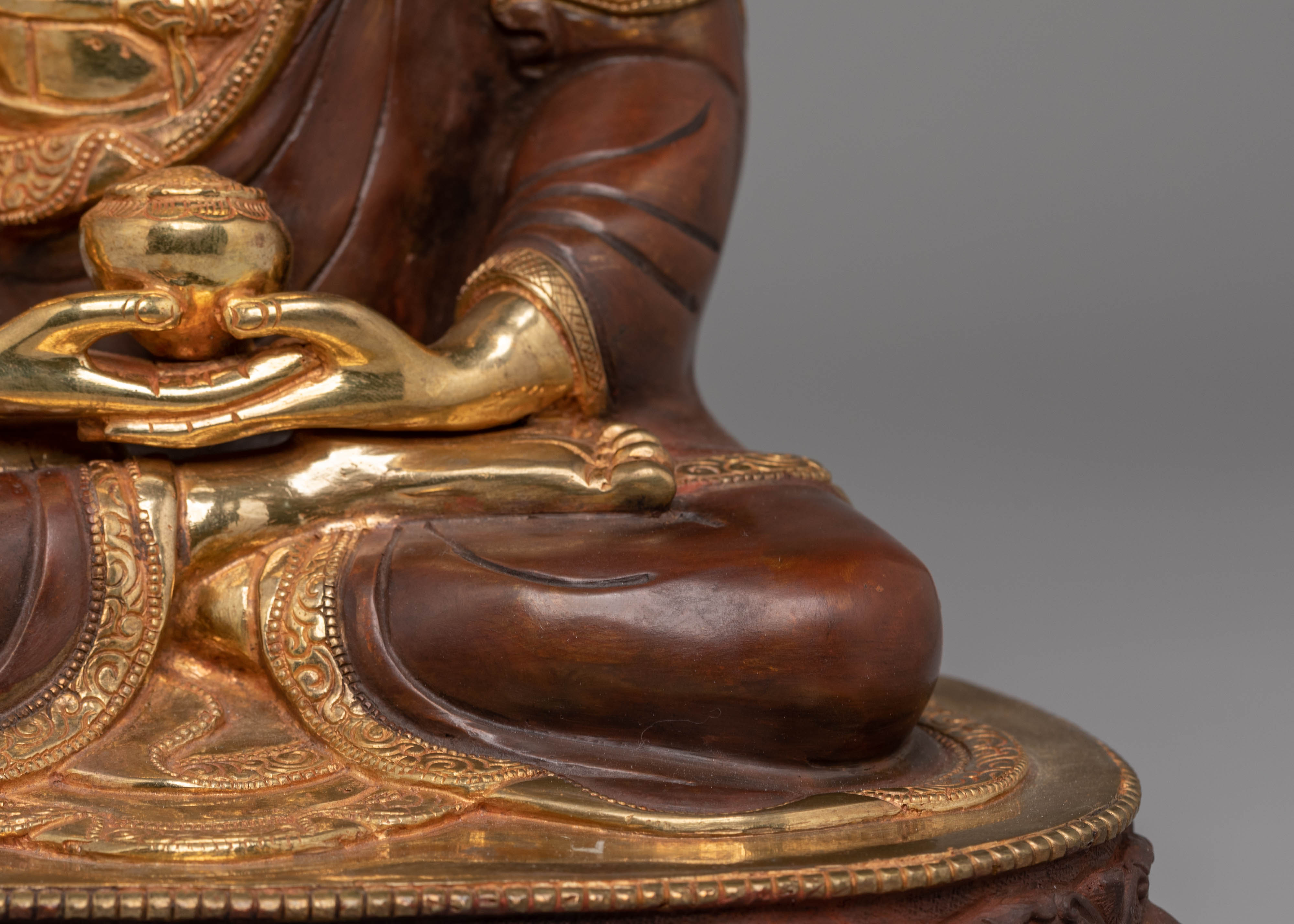 Tibetan Amitabha Buddha Copper Statue | Experience Serenity with our Sculpture