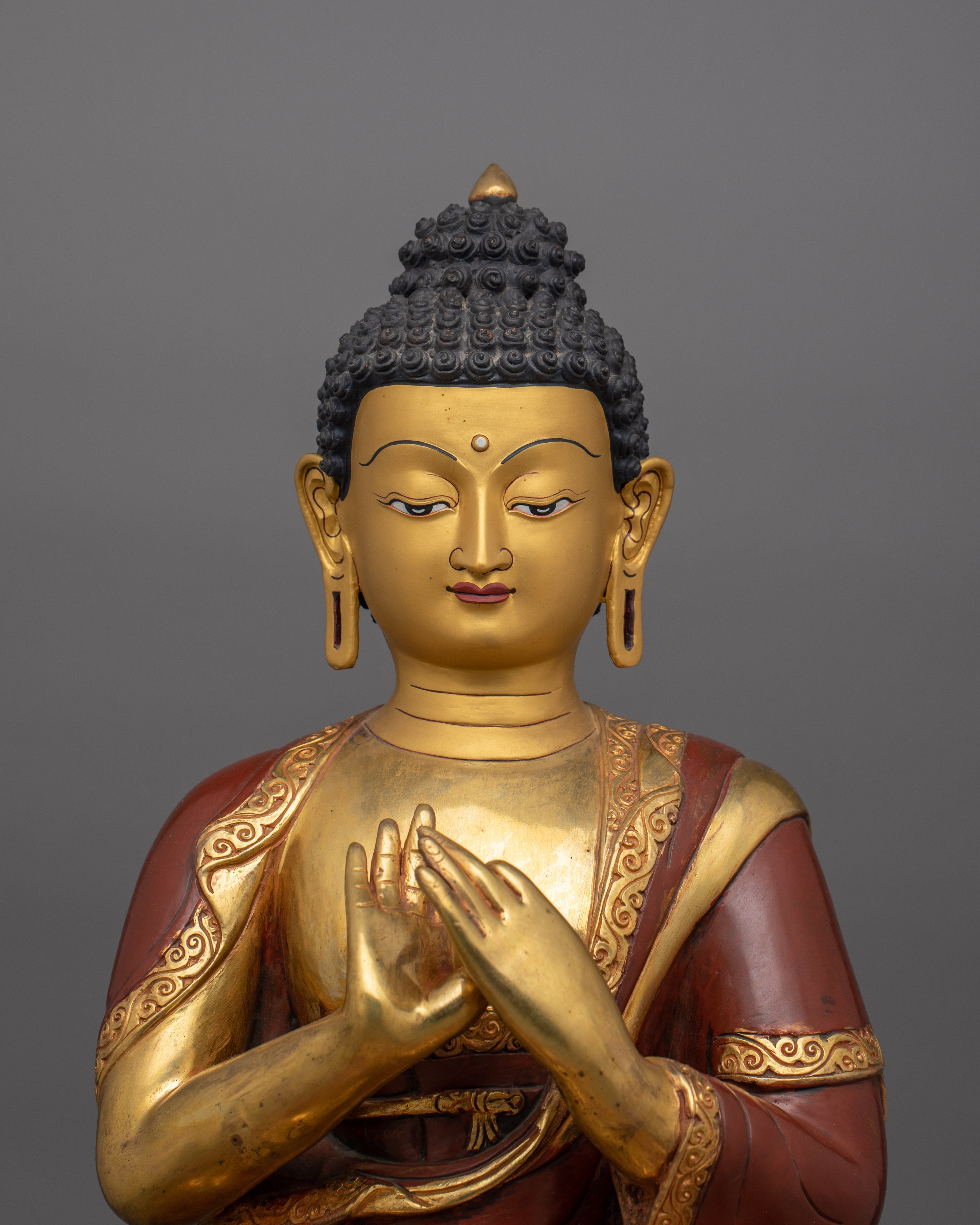 Enlightened Vairocana Buddha Sculpture | Buddha of Universal Wisdom