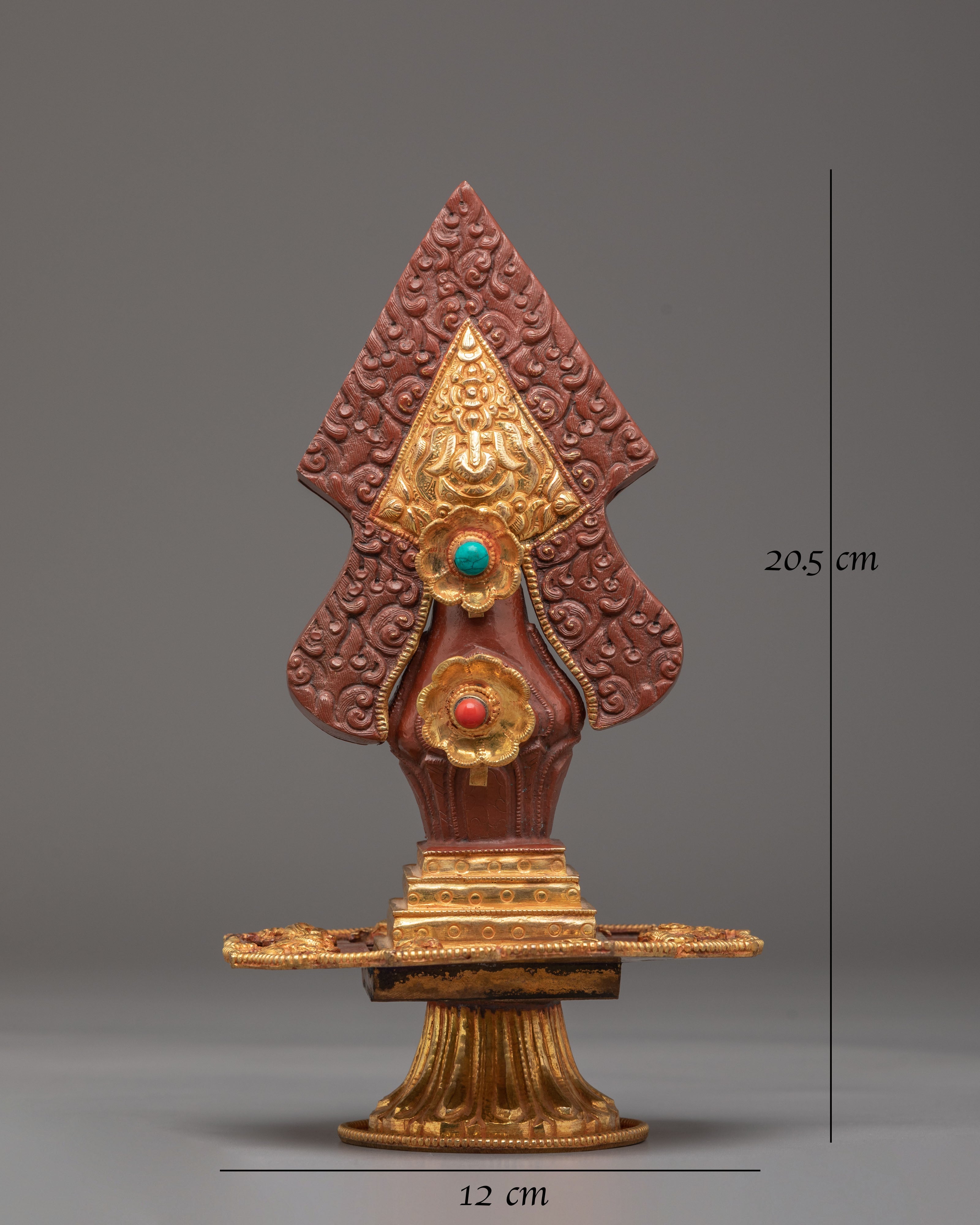 Traditional Buddhist Long Life Vase | Buddhist Copper Vase