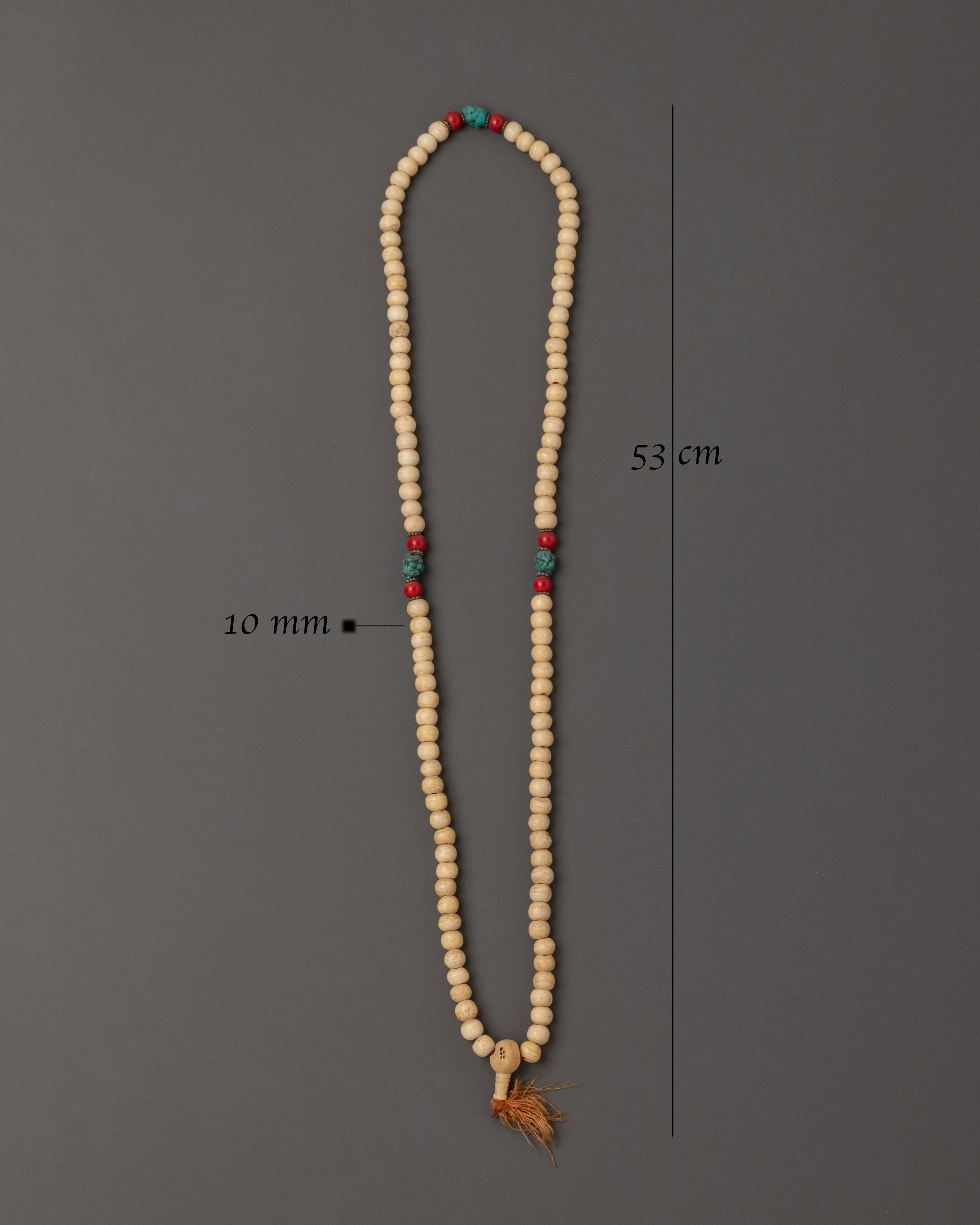 Buddhist Ethically Sourced Yak Bone Mala | Buddhist Spiritual Jewelry