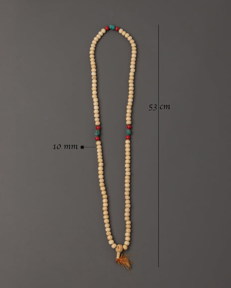 Buddhist Ethically Sourced Yak Bone Mala | Buddhist Spiritual Jewelry