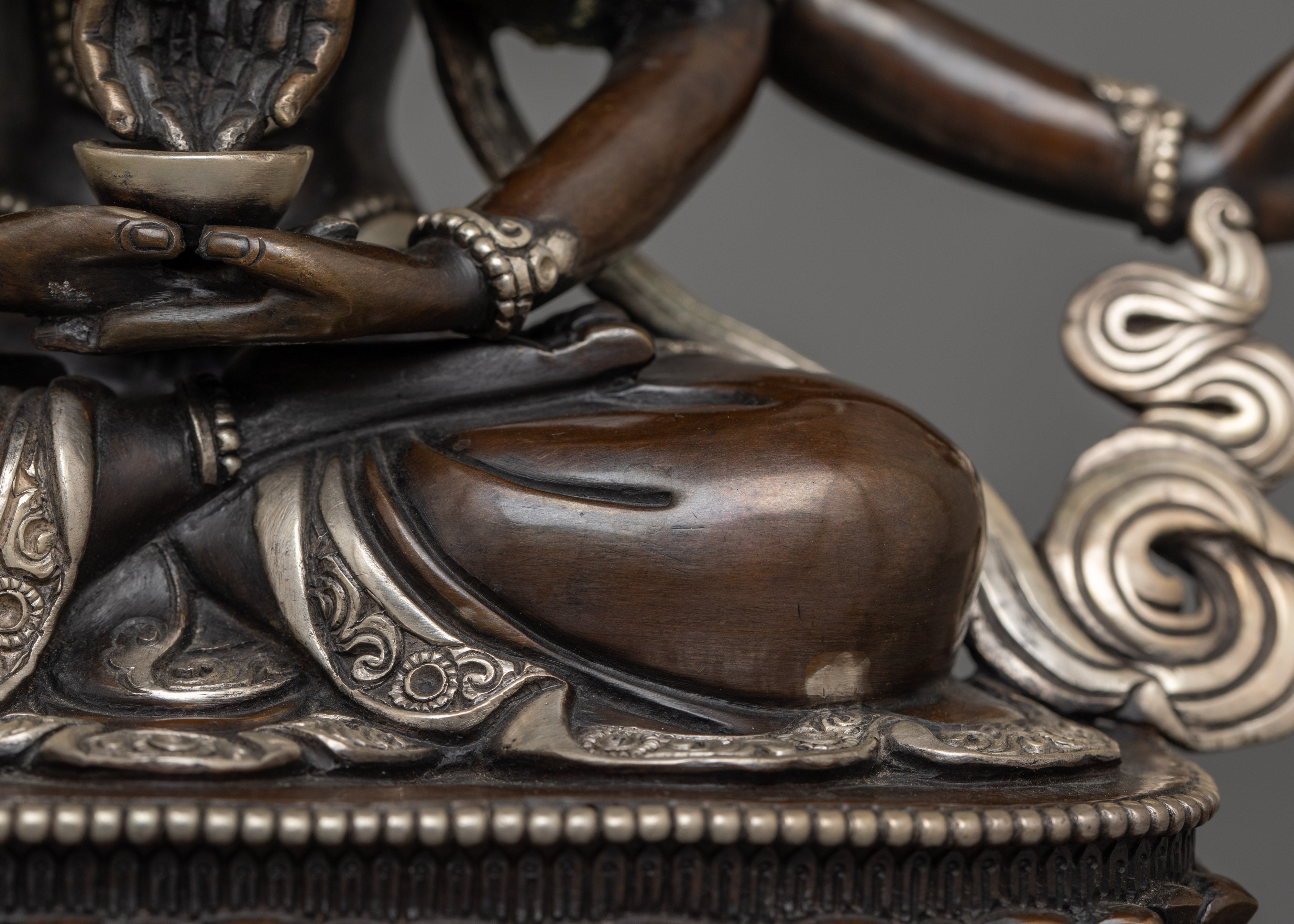 Buddhist Namasangiti Deity Sculpture | Traditional Himalayan Craftsmanship