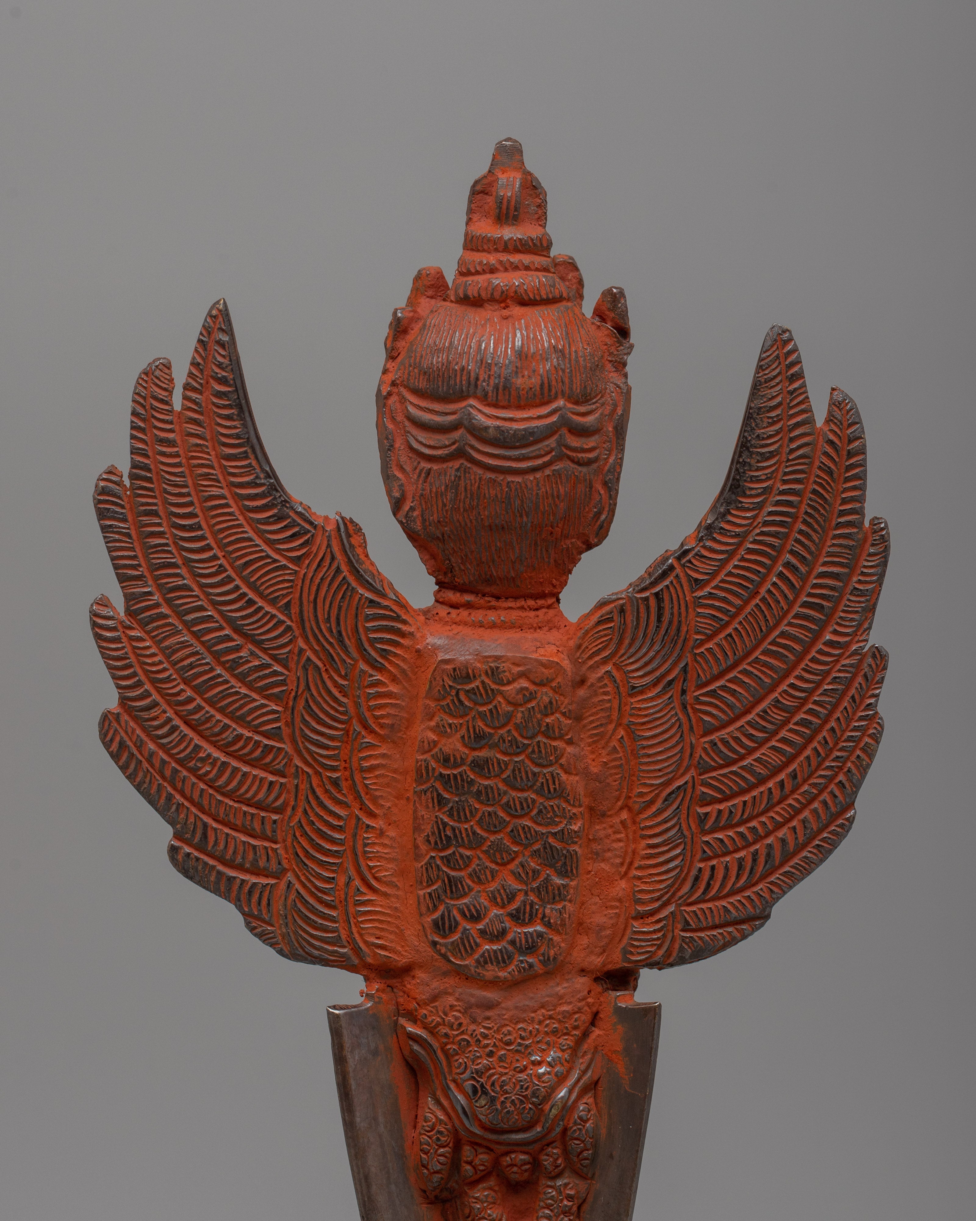 Sacred Brass Phurba | Traditional Buddhist Ritual Dagger for Altar and Ceremonial Use
