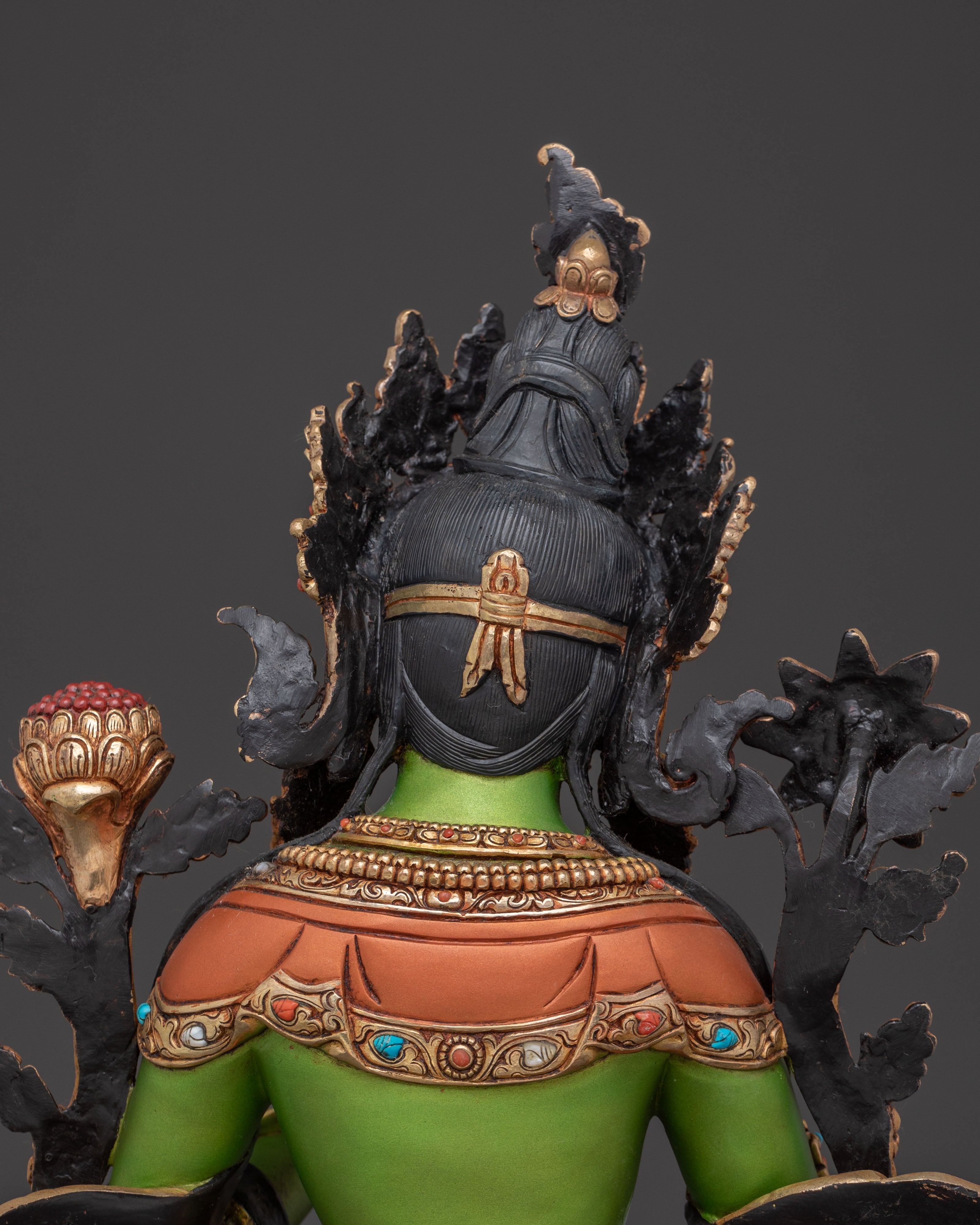 Green Tara Liberator Buddha Statue | Female Bodhisattva