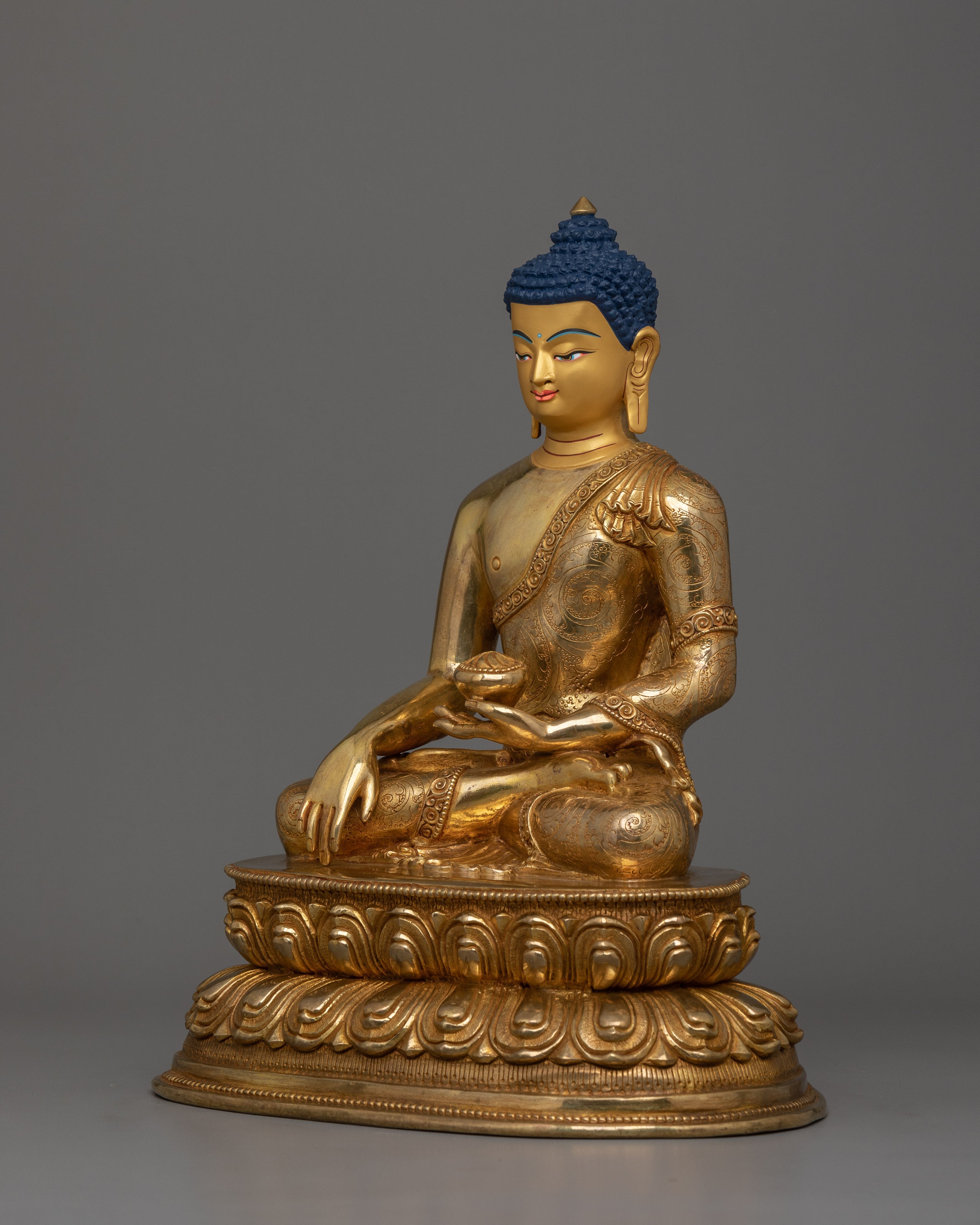 Hand Crafted Figurine Shakyamuni Buddha | The Buddha of Wisdom