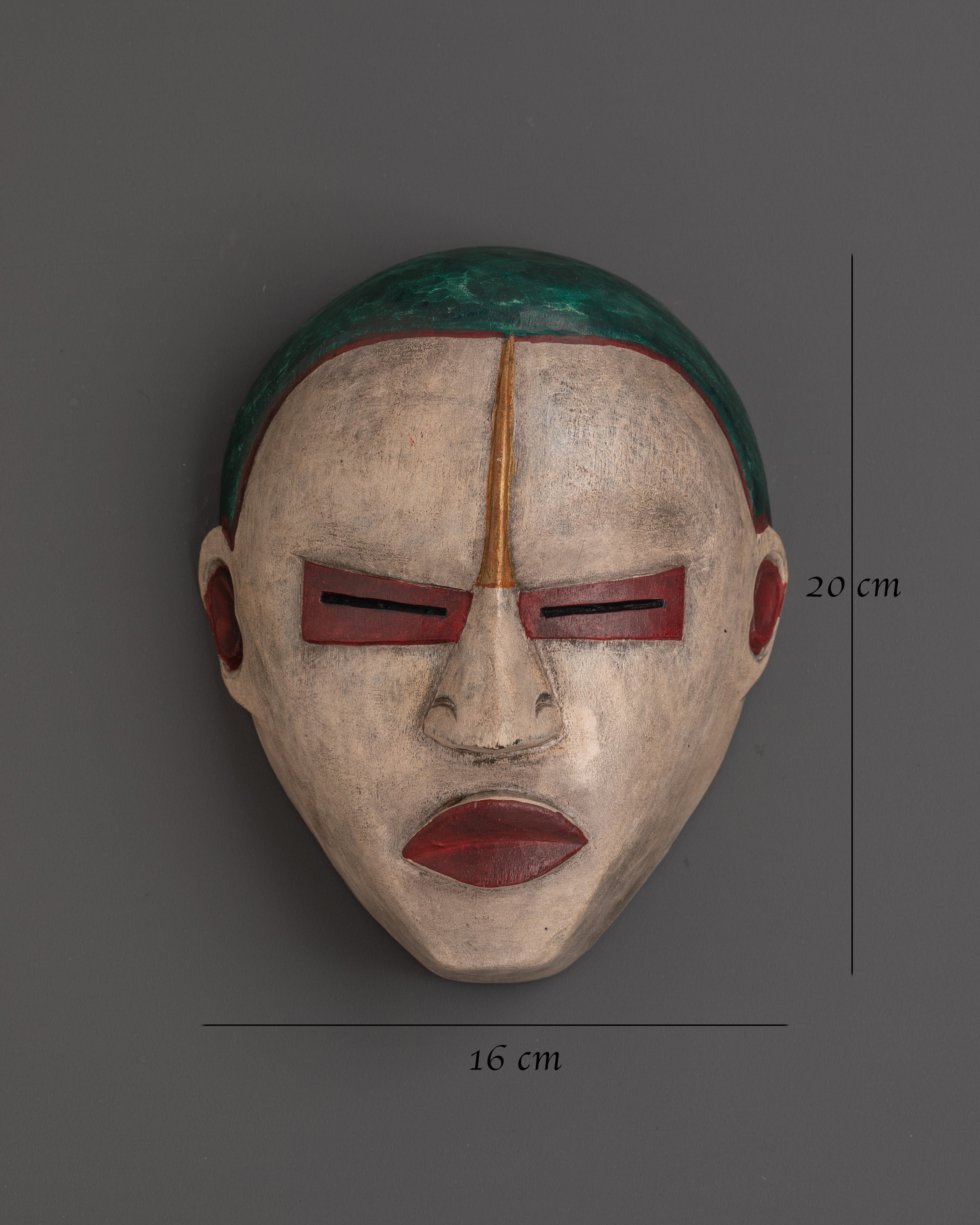 Decorative Tribal Wall Hanging Mask | Traditional Ethnic Wall Art