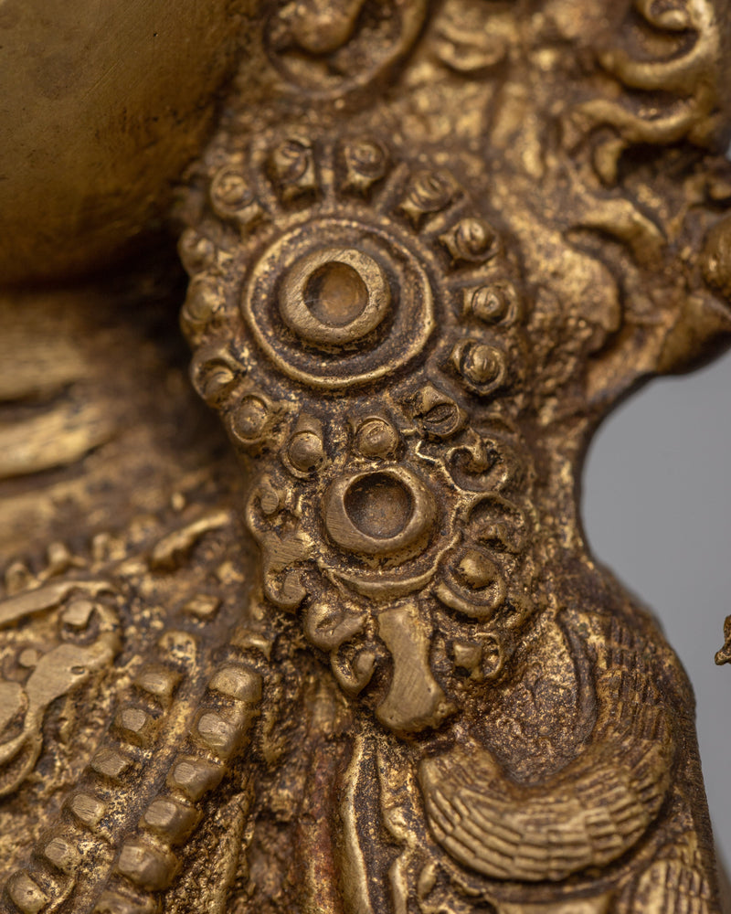 Manjushri Brass Statue | Symbol of Transcendent Wisdom