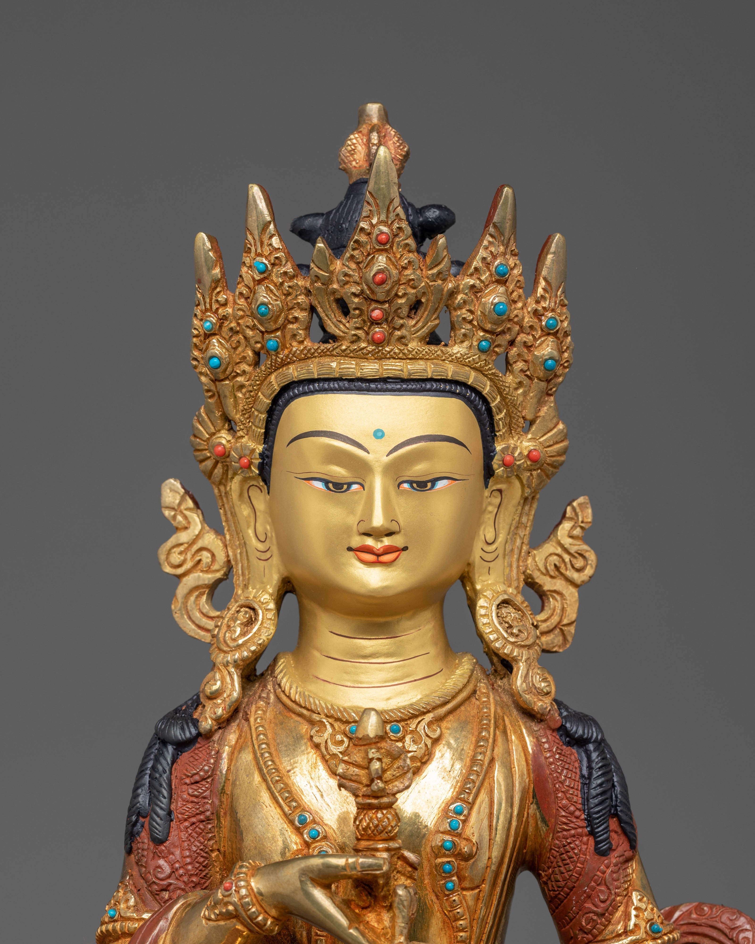 Longevity Deity Amitayus Statue | Symbol of Infinite Life and Wisdom