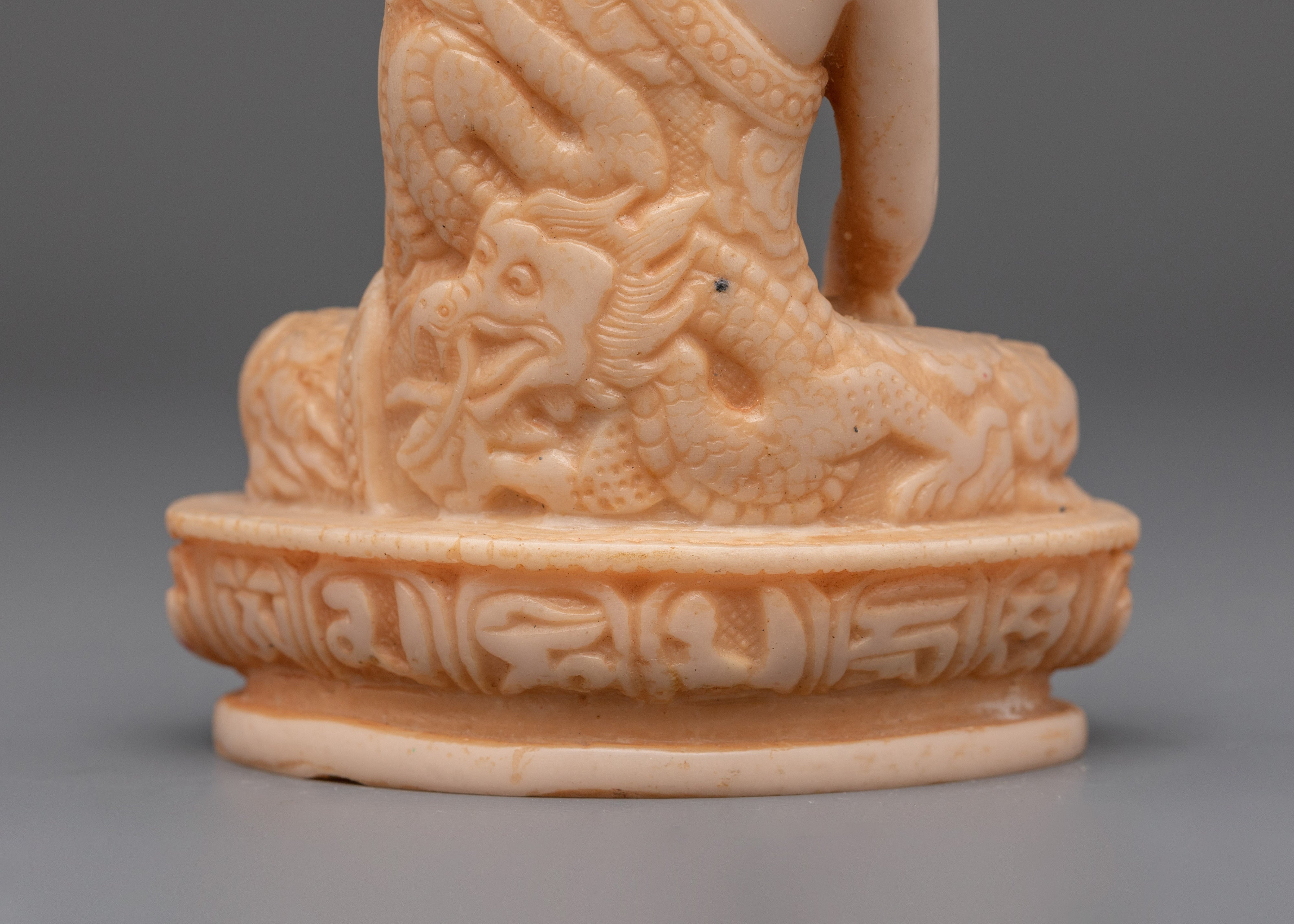 Meditating Shakyamuni Buddha Statue | Handcrafted Ceramic Spiritual Decor