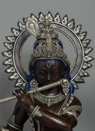 Statue of Lord Krishna and Radha | Divine Love Embodied in Krishna Radha Sculpture