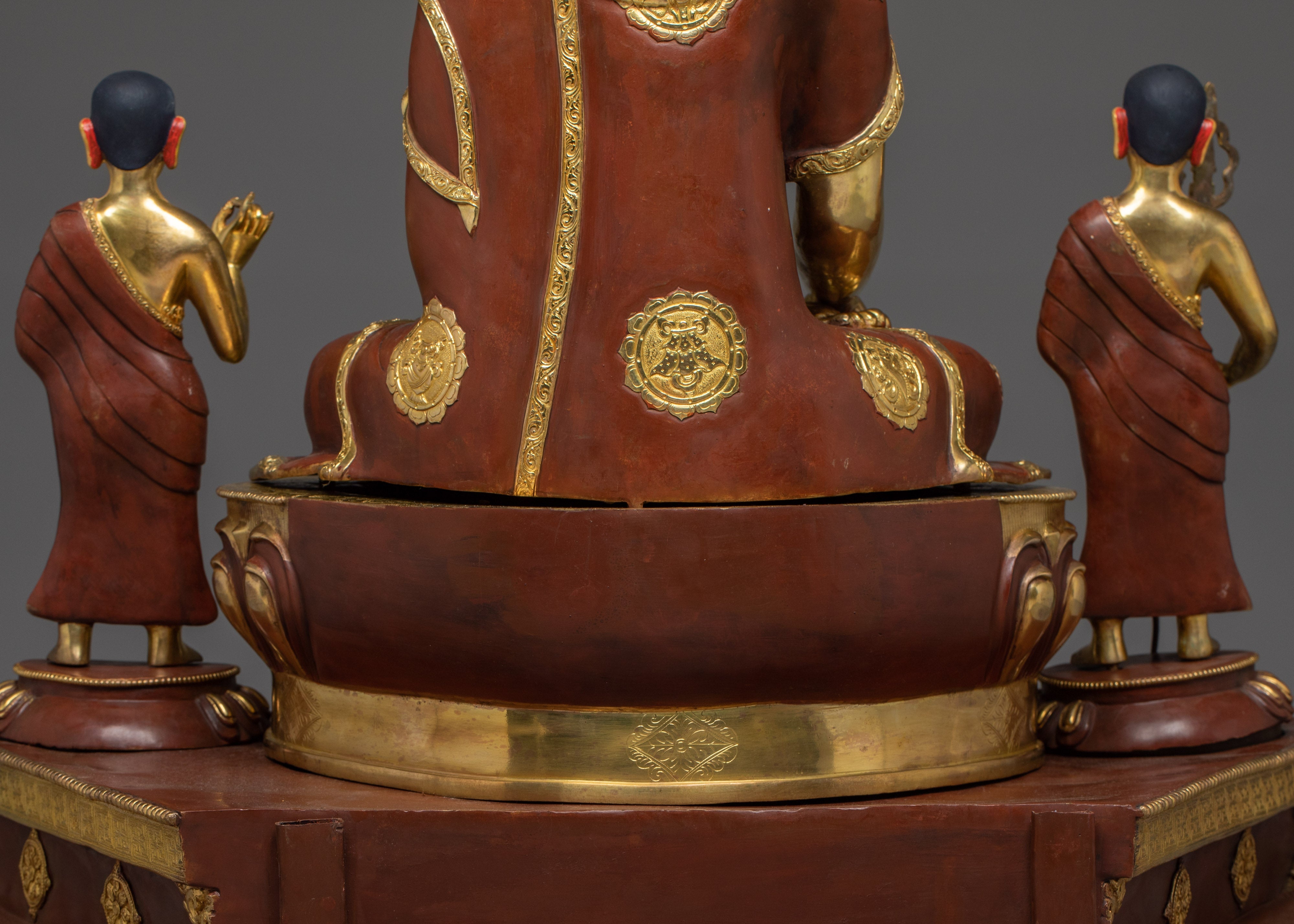 Authentic Tibetan Shakyamuni Buddha Statue | Sacred Buddhist Art