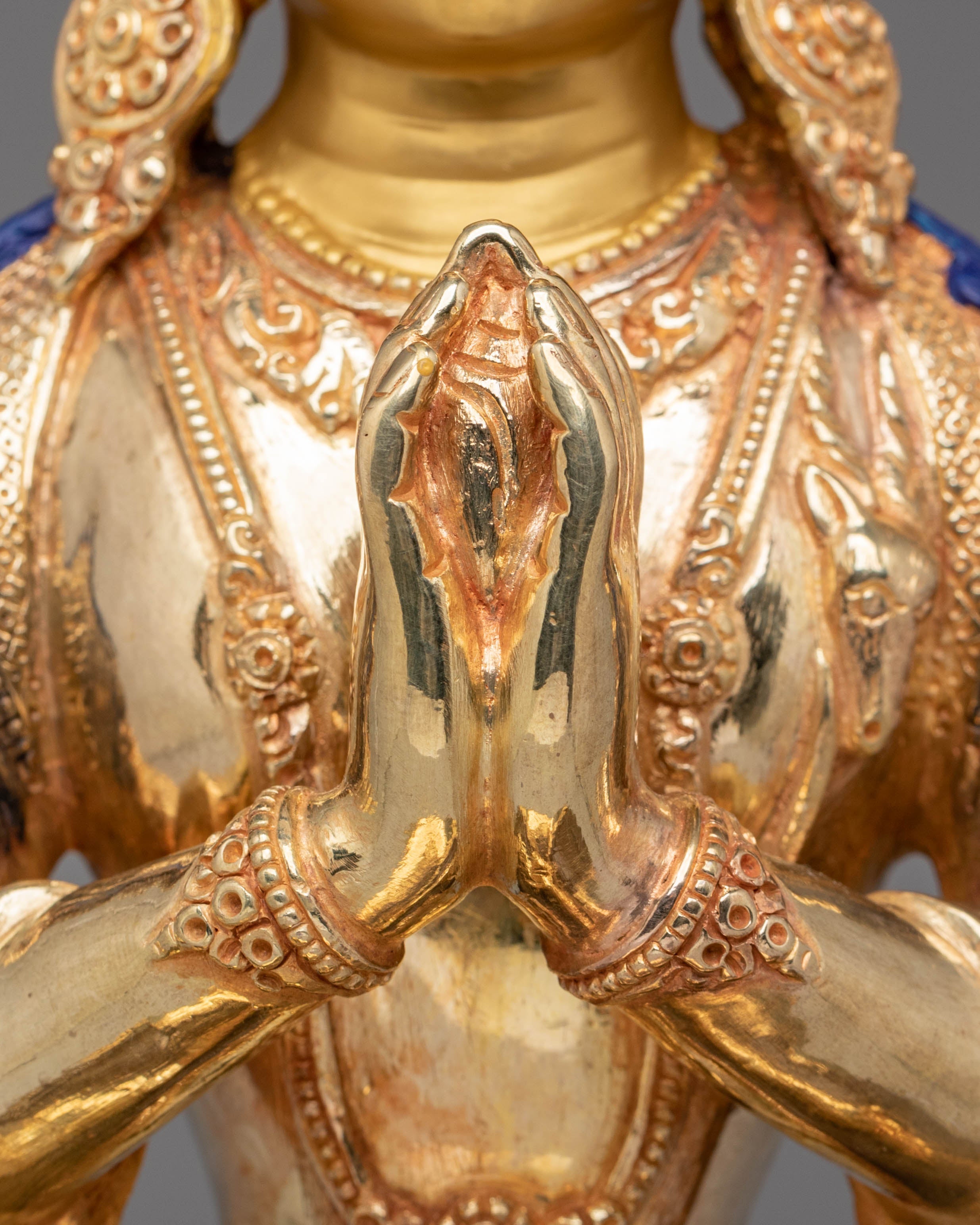 Sacred Buddha Dharma Sangha Set | Tibetan Deity Figurines