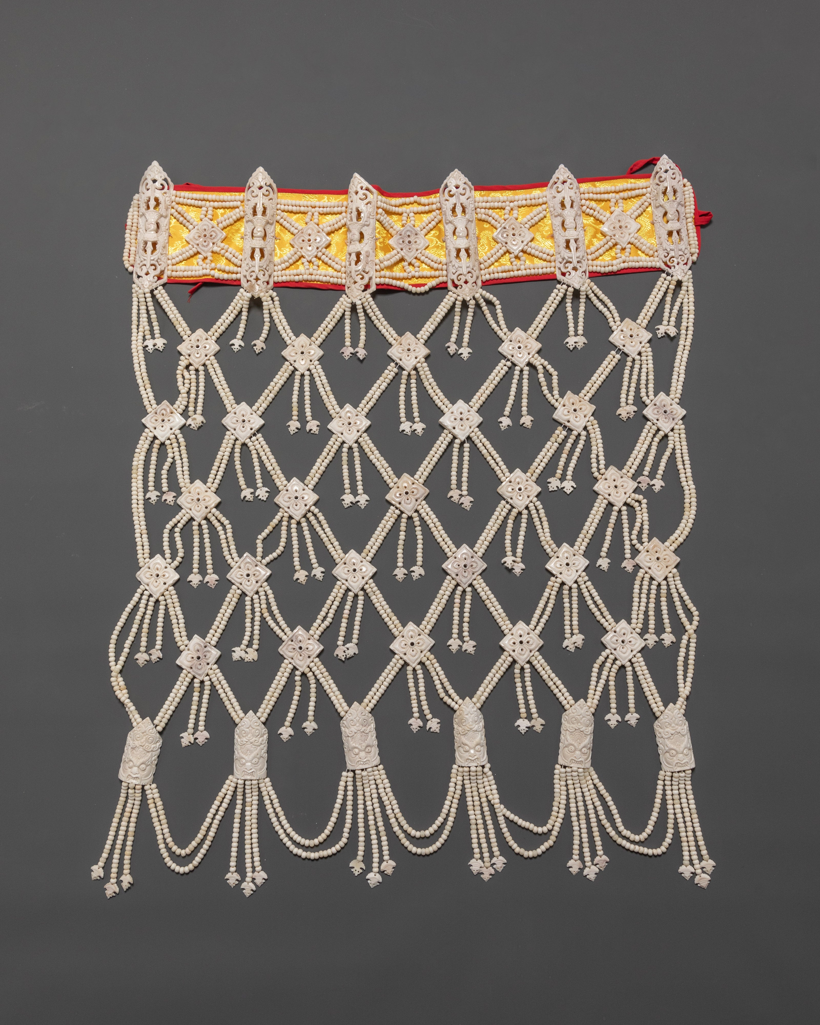 Handmade Tantric Ritual Bone Set | Tibetan Buddhist Ritual Art